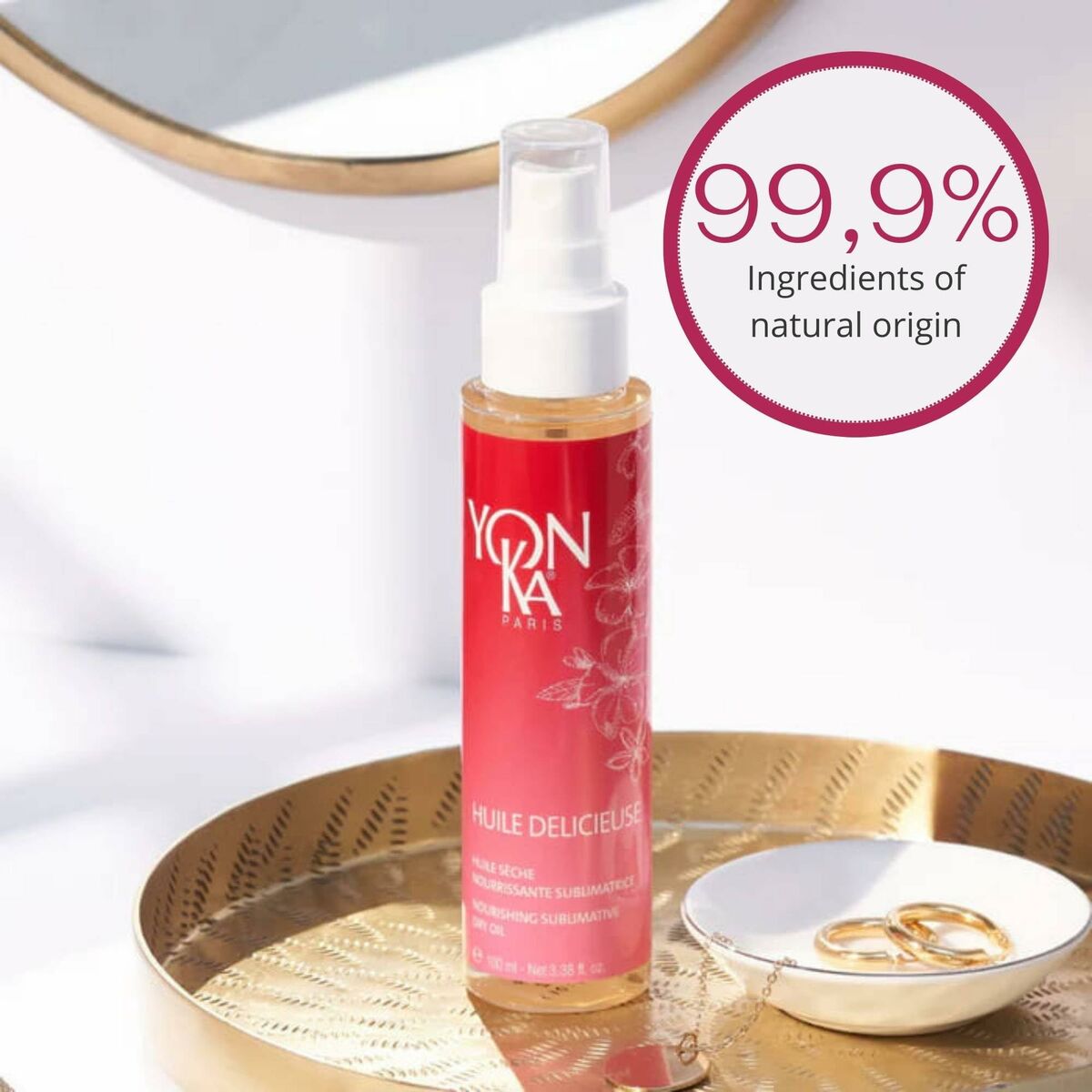 Body Oil Yonka Delicieuse 100 ml produktemballage