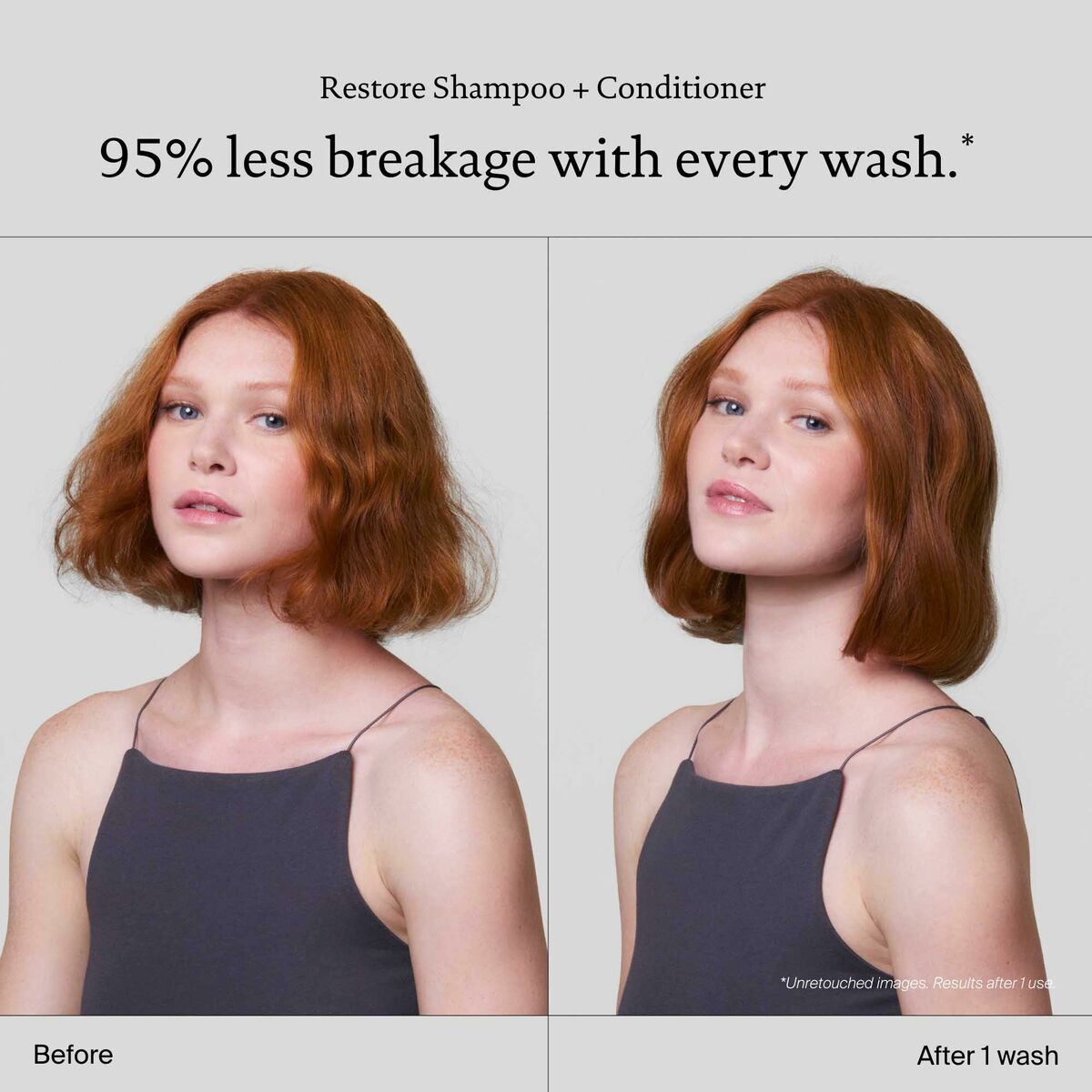 Shampoo Living Proof RESTORE 236 ml til kvinder shampooflaske