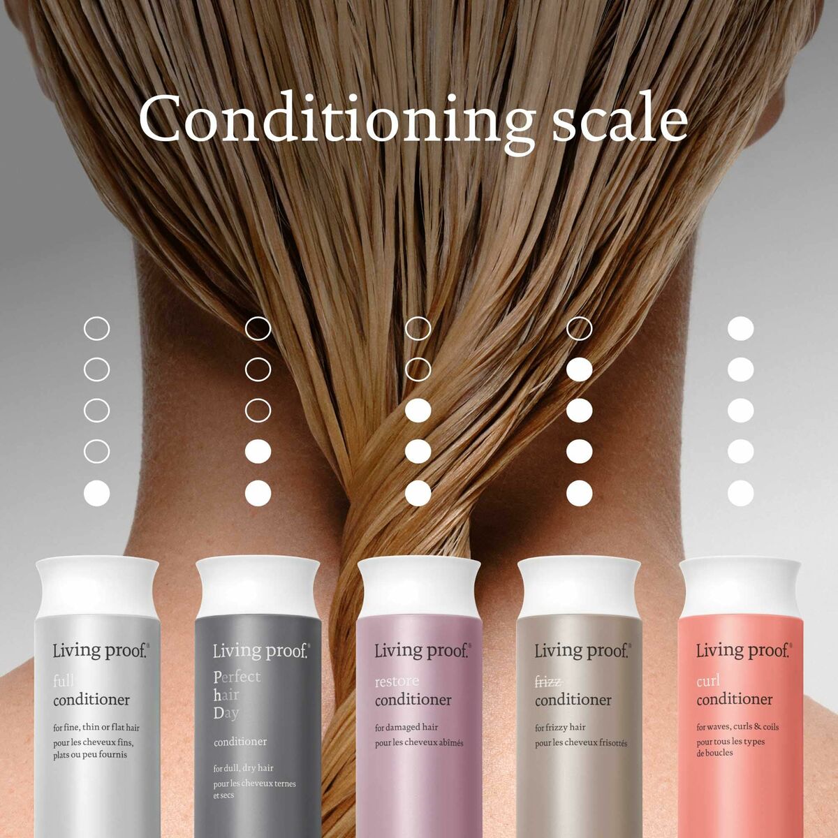Conditioner Living Proof PERFECT HAIR DAY 236 ml til kvinder balsamflaske