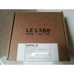 Unisex Parfume Le Labo SANTAL 33 produktemballage