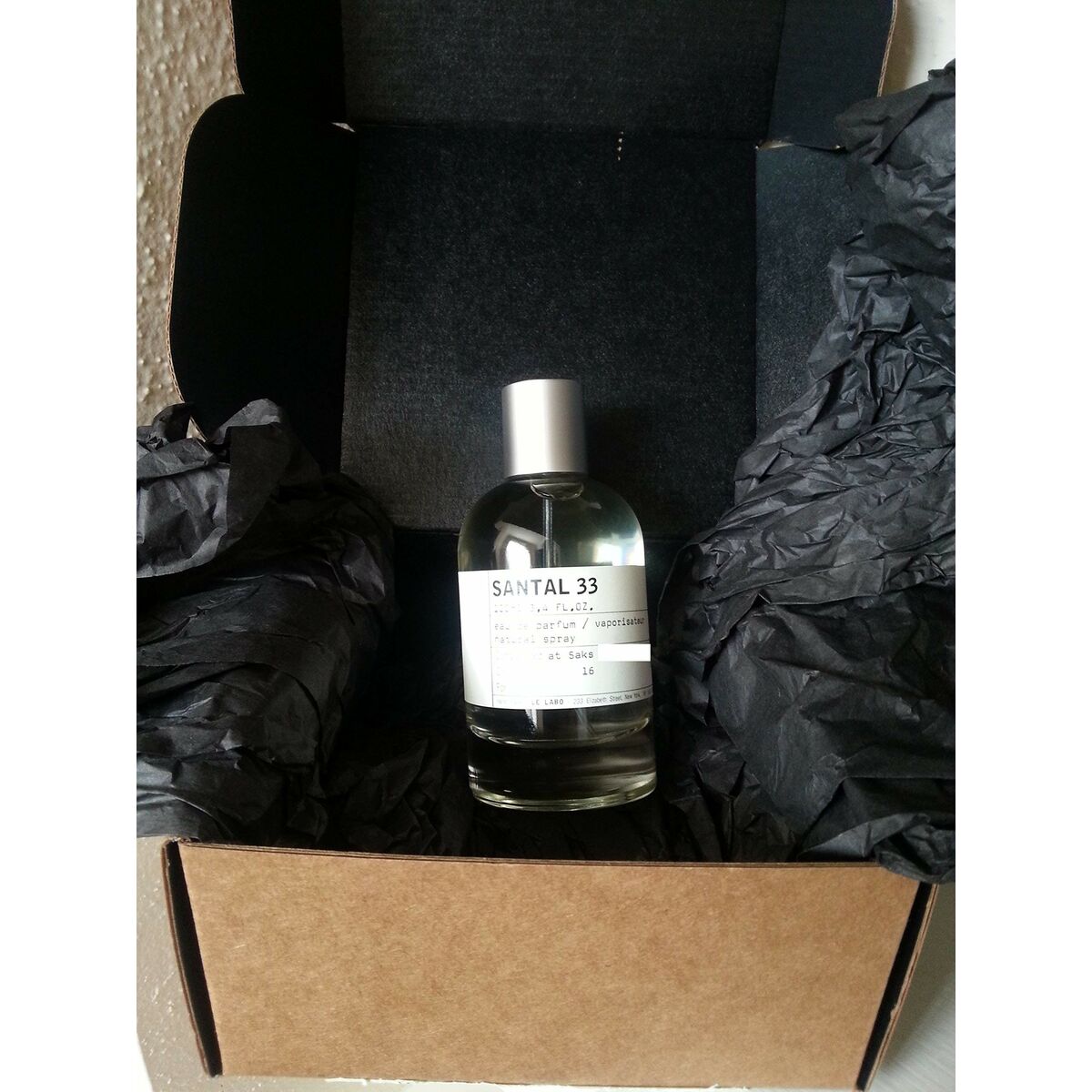 Unisex Parfume Le Labo SANTAL 33 produktemballage