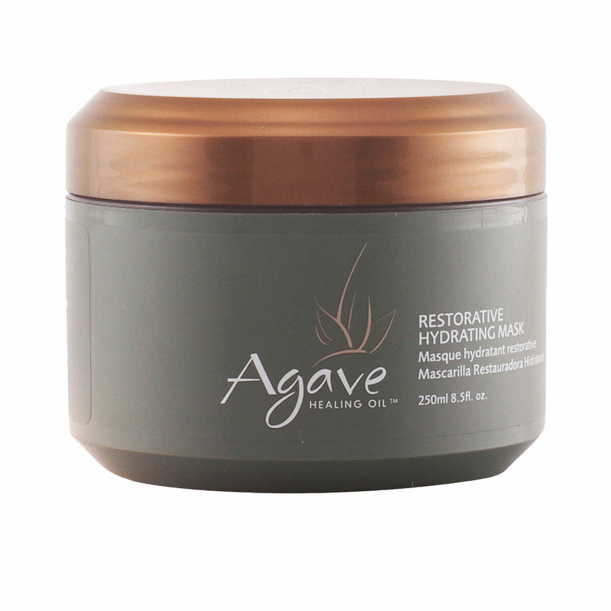 Hårmaske Agave Healing Oil 250 ml til kvinder hårmaske emballage