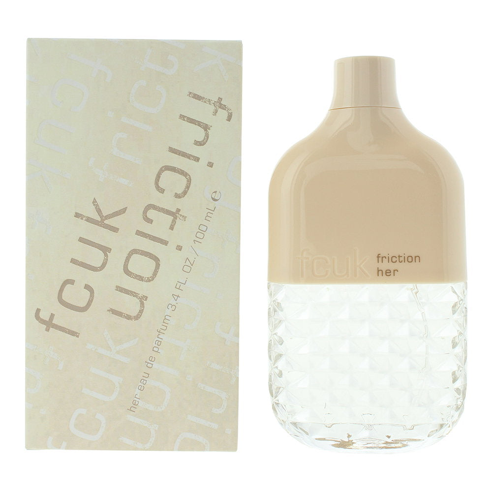 Fcuk, Friction, Eau De Parfum, For Women, 100 ml