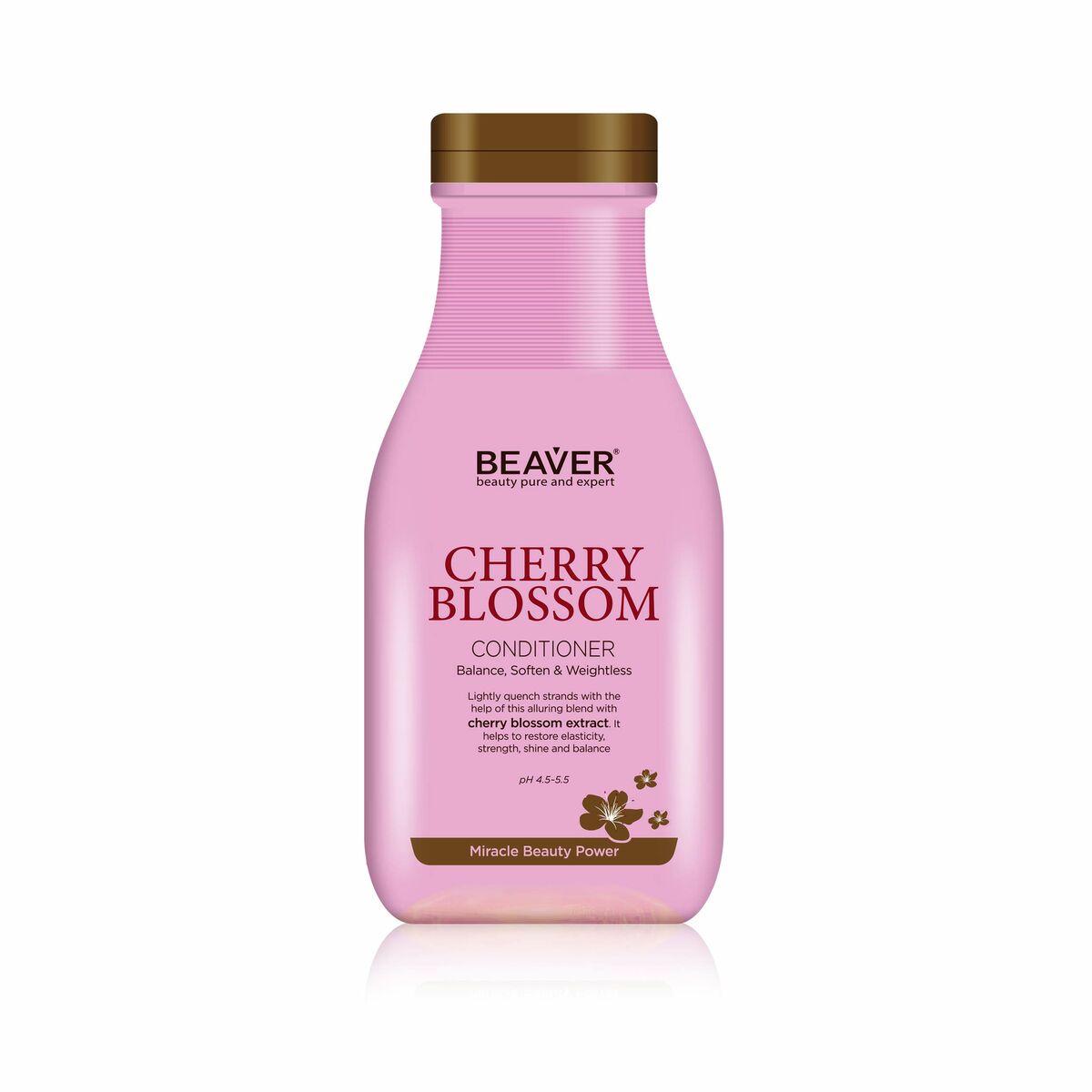 Conditioner Beaver CHERRY BLOSSOM 350 ml balsamflaske