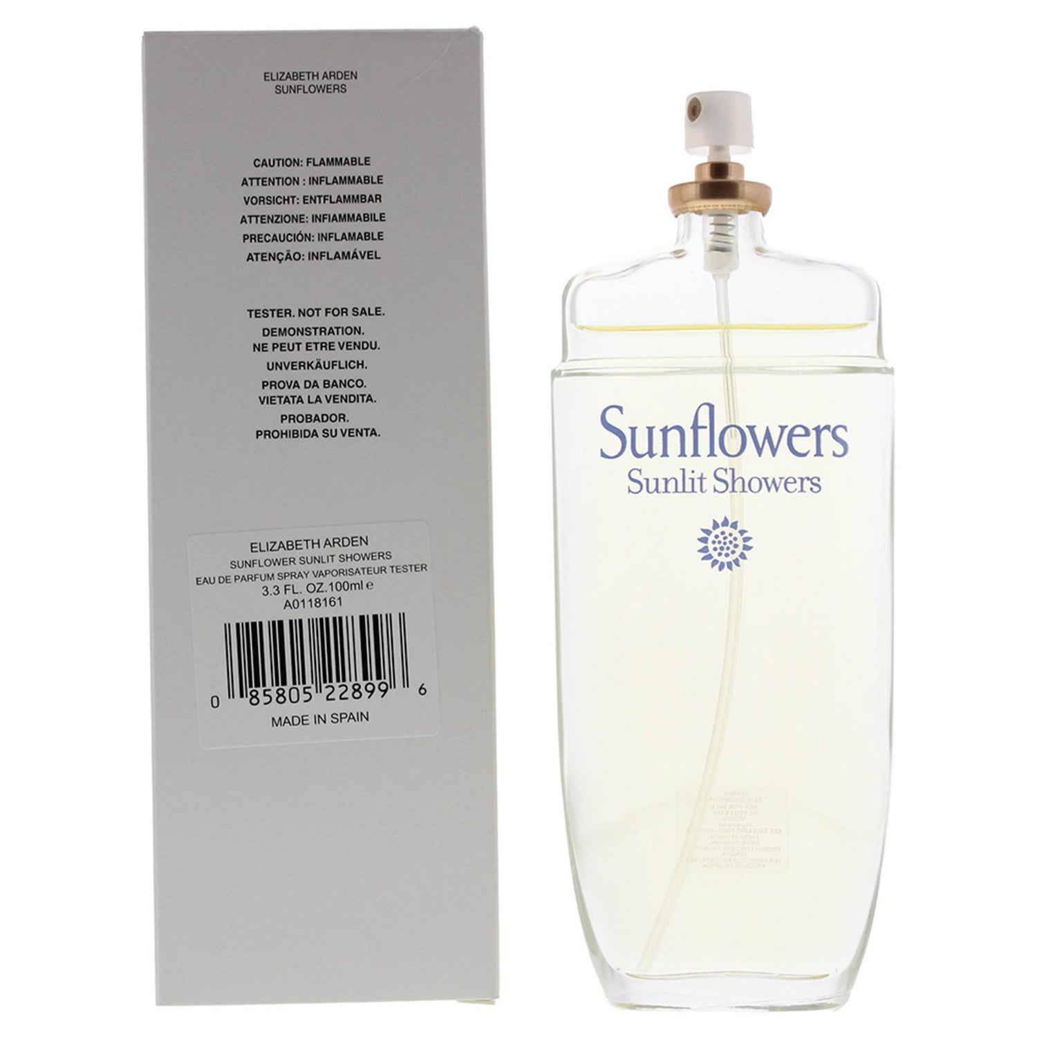 Elizabeth Arden, Sunflowers Sunlit Showers, Eau De Toilette, For Women, 100 ml *Tester