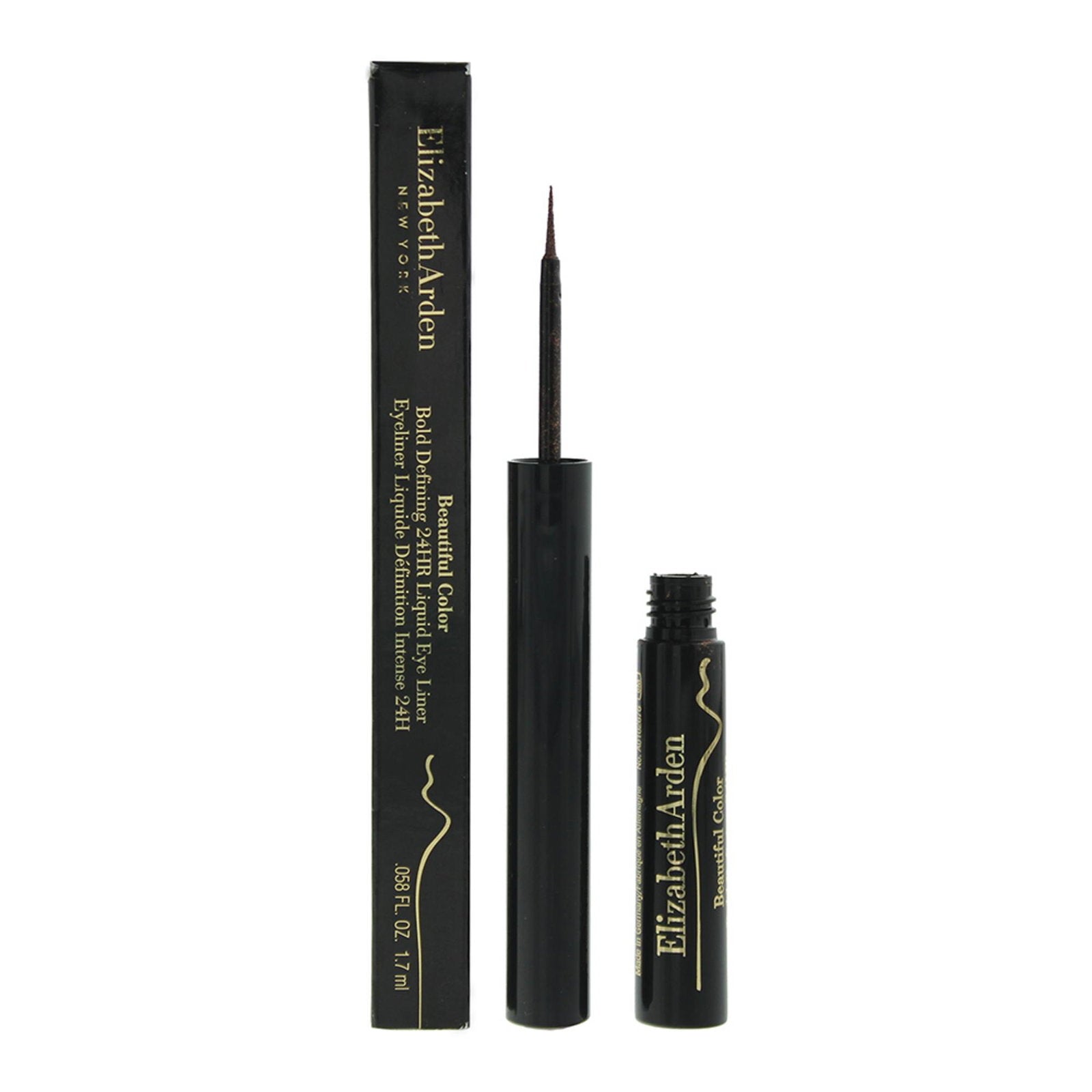 Elizabeth Arden, Beautiful Color, Felt-Tip, Liquid Eyeliner, 02, Gilded Brown, 1.7 ml