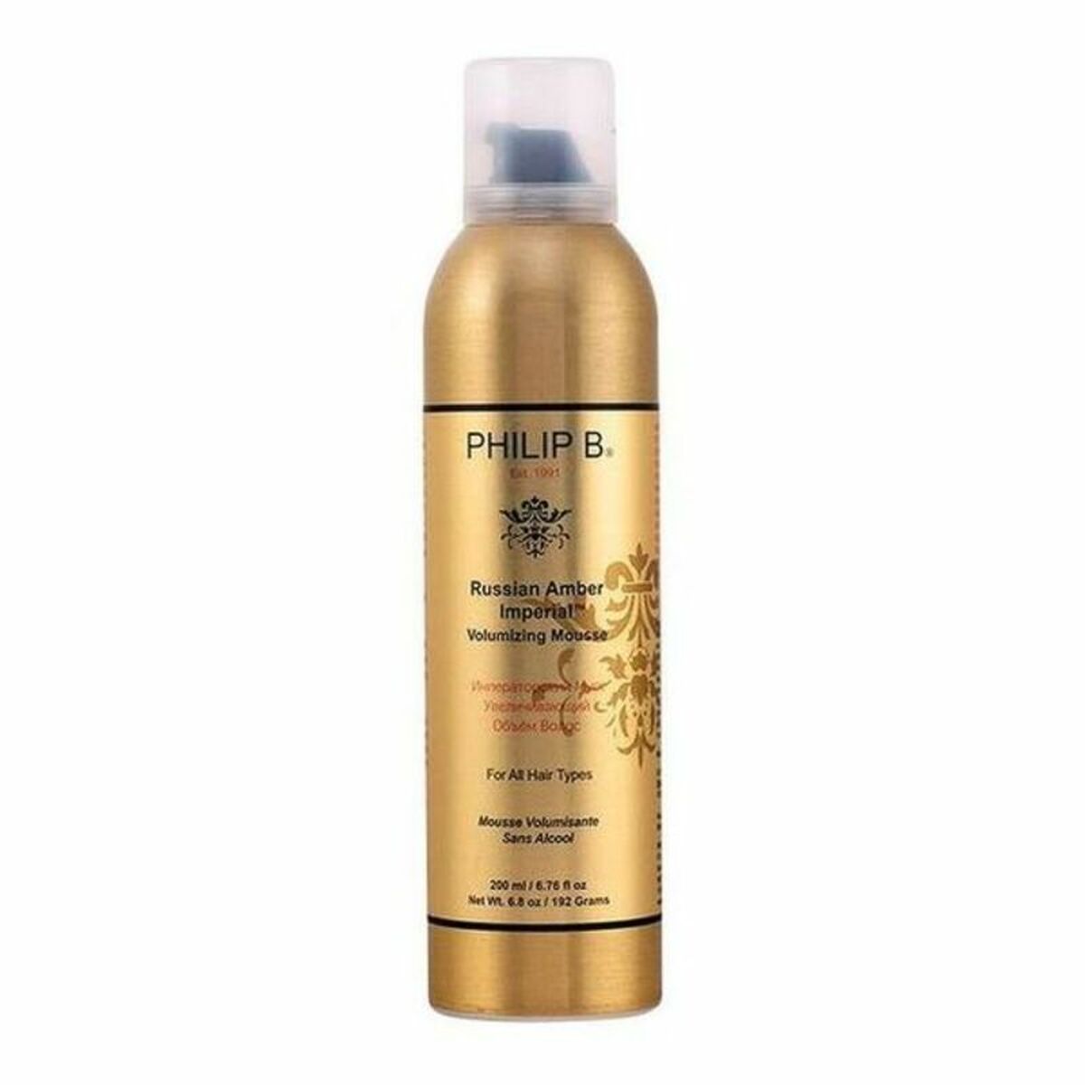 Volumising Foam Russian Amber Philip B Russian Amber (200 ml) 200 ml til Dame produktemballage