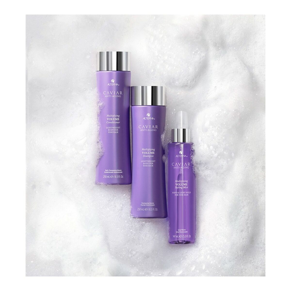 Styling Mousse Alterna Caviar Multiplying Volume 232 g produktemballage
