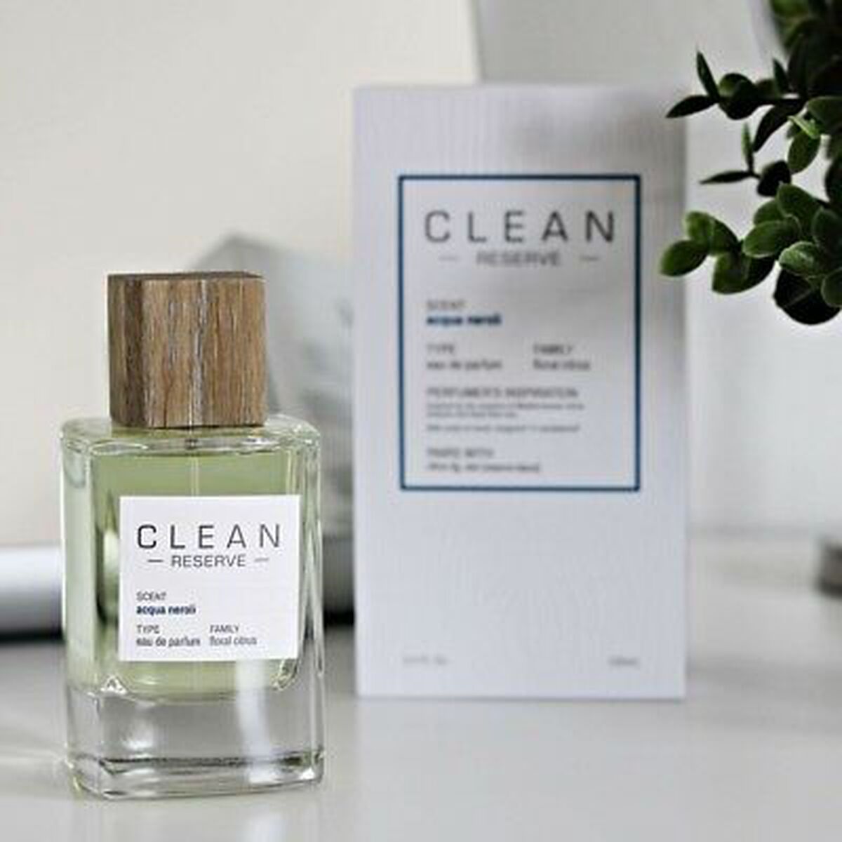 Unisex Parfume Clean Acqua Neroli EDP 100 ml flaske