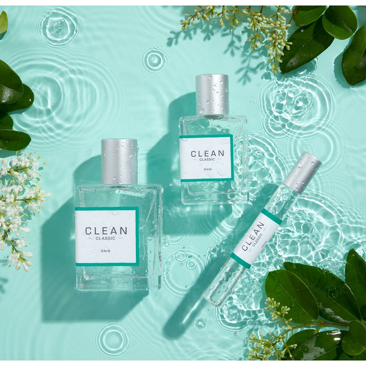 Dameparfume Clean Rain EDP flaske