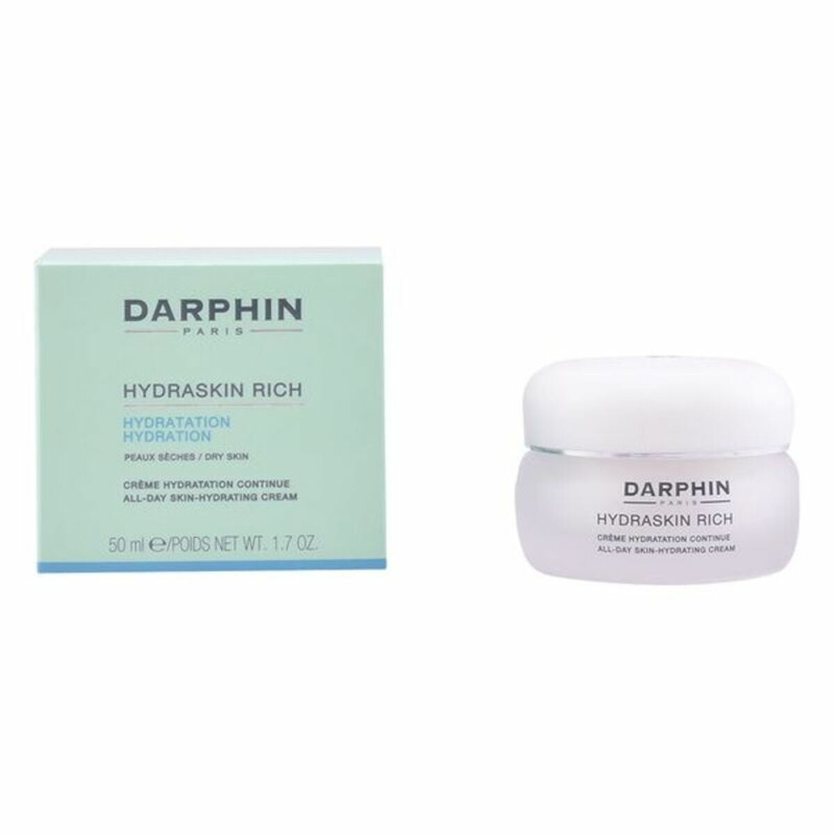 Nærende ansigtscreme Hydraskin Rich Darphin (50 ml) 50 ml (1 enhed) hudplejeemballage til kvinder