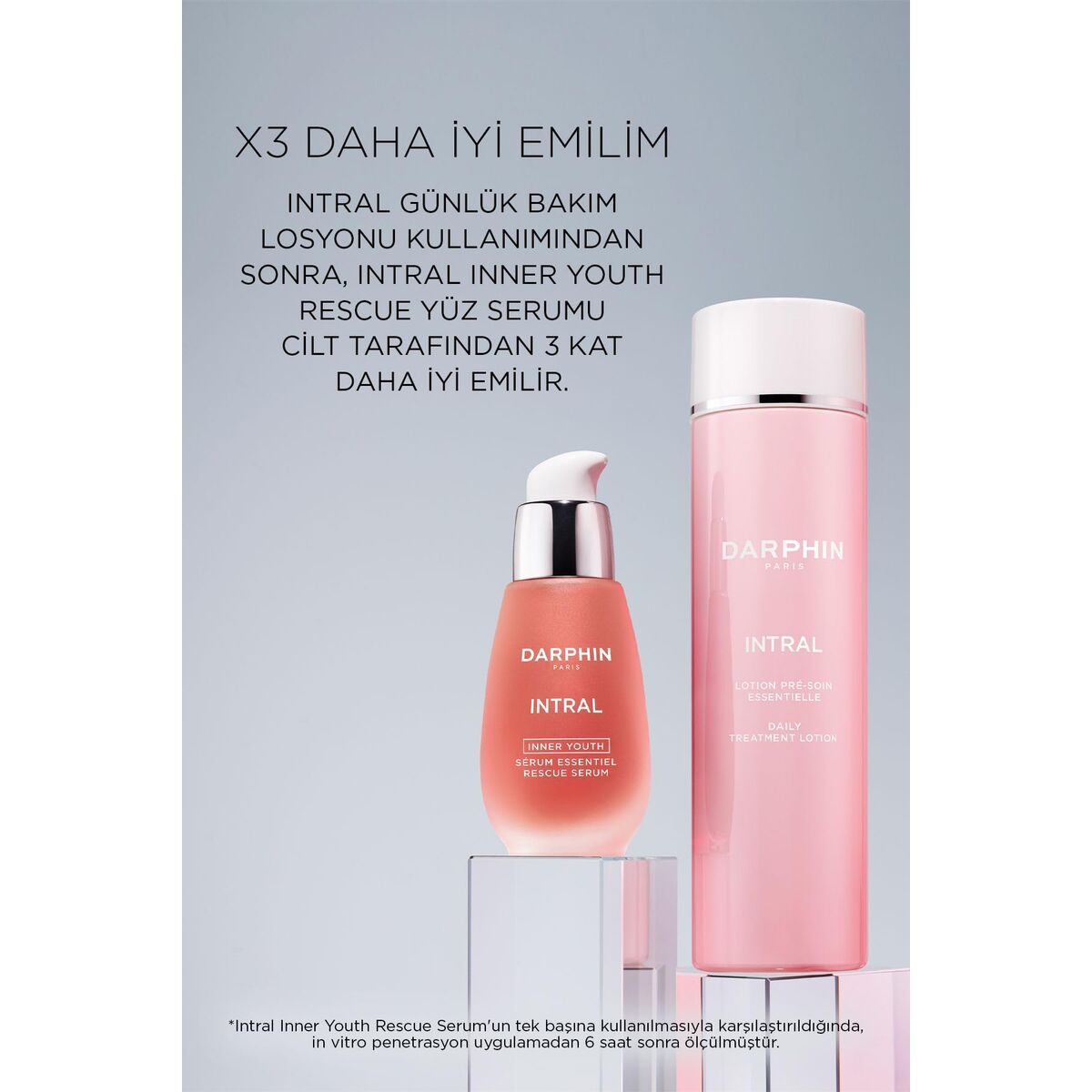 Ansigtscreme Darphin INTRAL 150 ml til kvinder hudpleje emballage