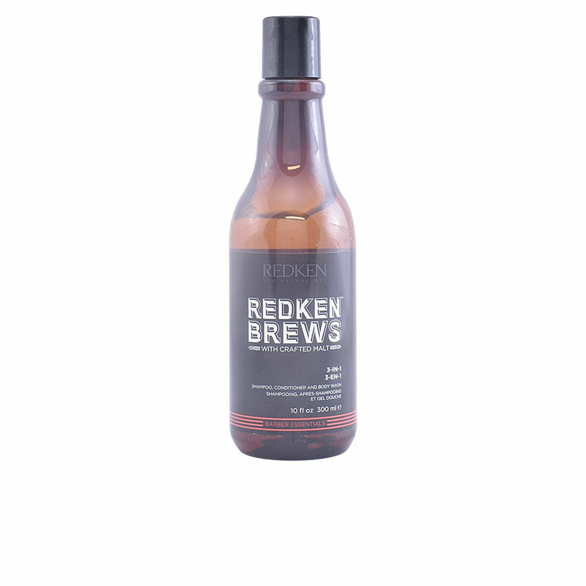 Shampoo, balsam og brusegel Redken Brews 300 ml shampooflaske