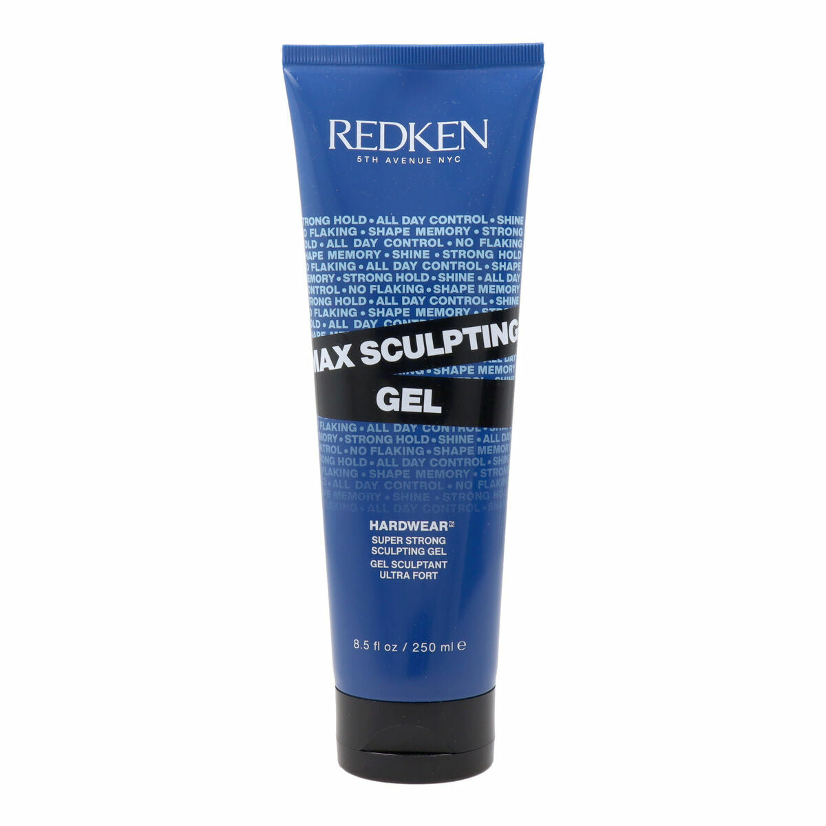 Extrastrong Top Gel Redken 250 ml hudplejeemballage