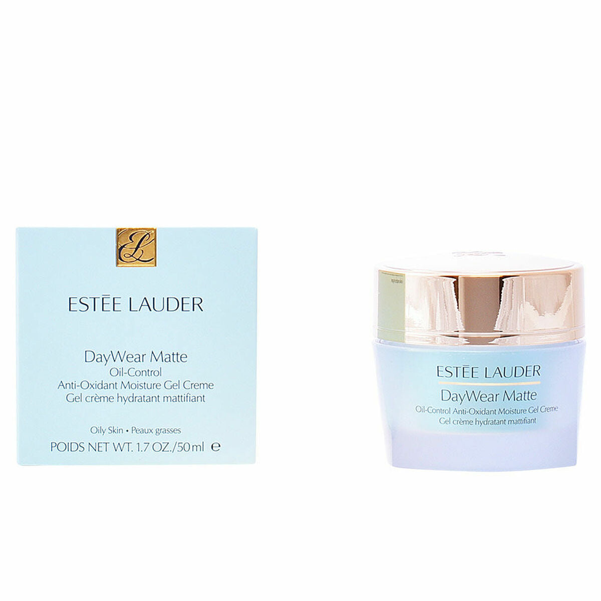 Antioxidant Cream Estee Lauder Day Wear Matte (50 ml) (50 ml) til kvinders hudplejeemballage