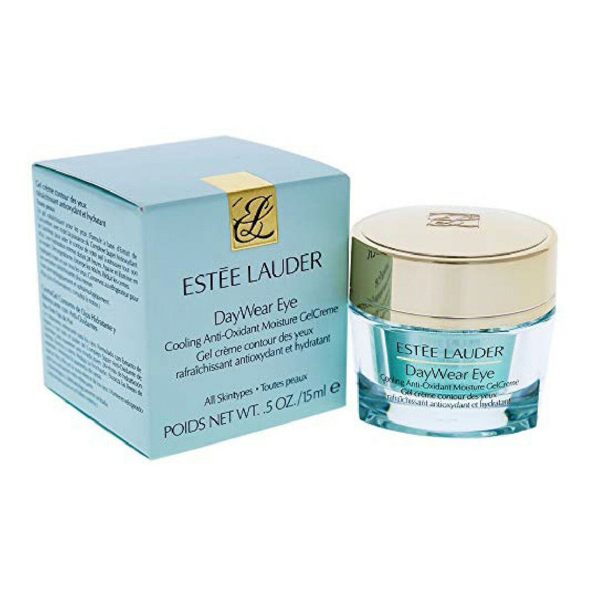 Anti-aging creme til øjenområdet Estee Lauder Daywear Eye 15 ml Anti-øjentasker Antioxidant til kvinder hudplejeemballage