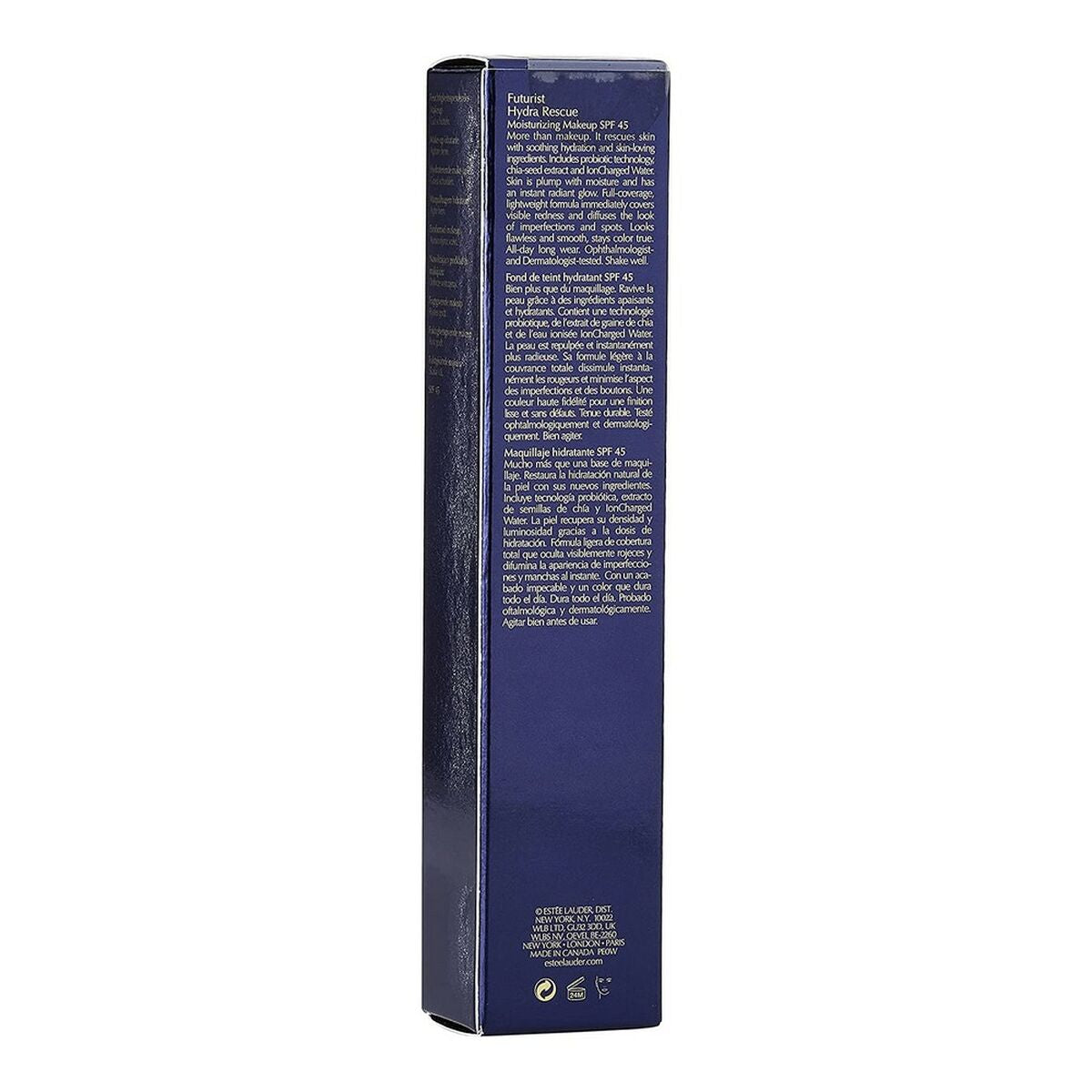 Flydende Make Up Base Estee Lauder Nº 2c3-Fresco Spf 45 produktemballage