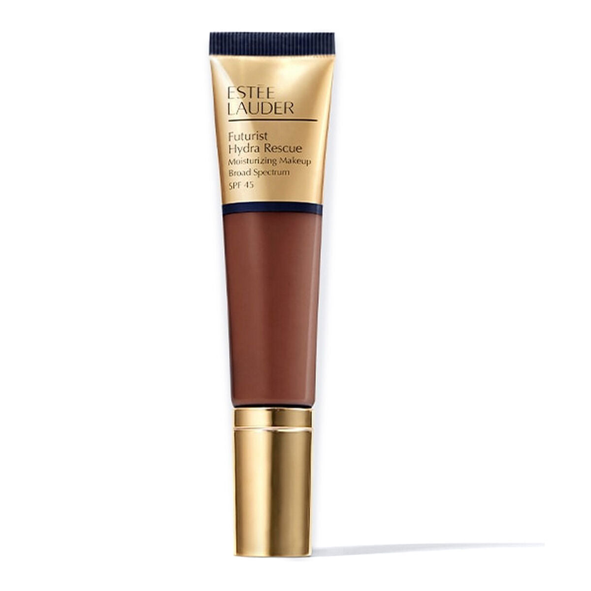 Flydende Make Up Base Estee Lauder Futurist Hydra Rescue Nº 7n2-Rich Amber Spf 45 produktemballage