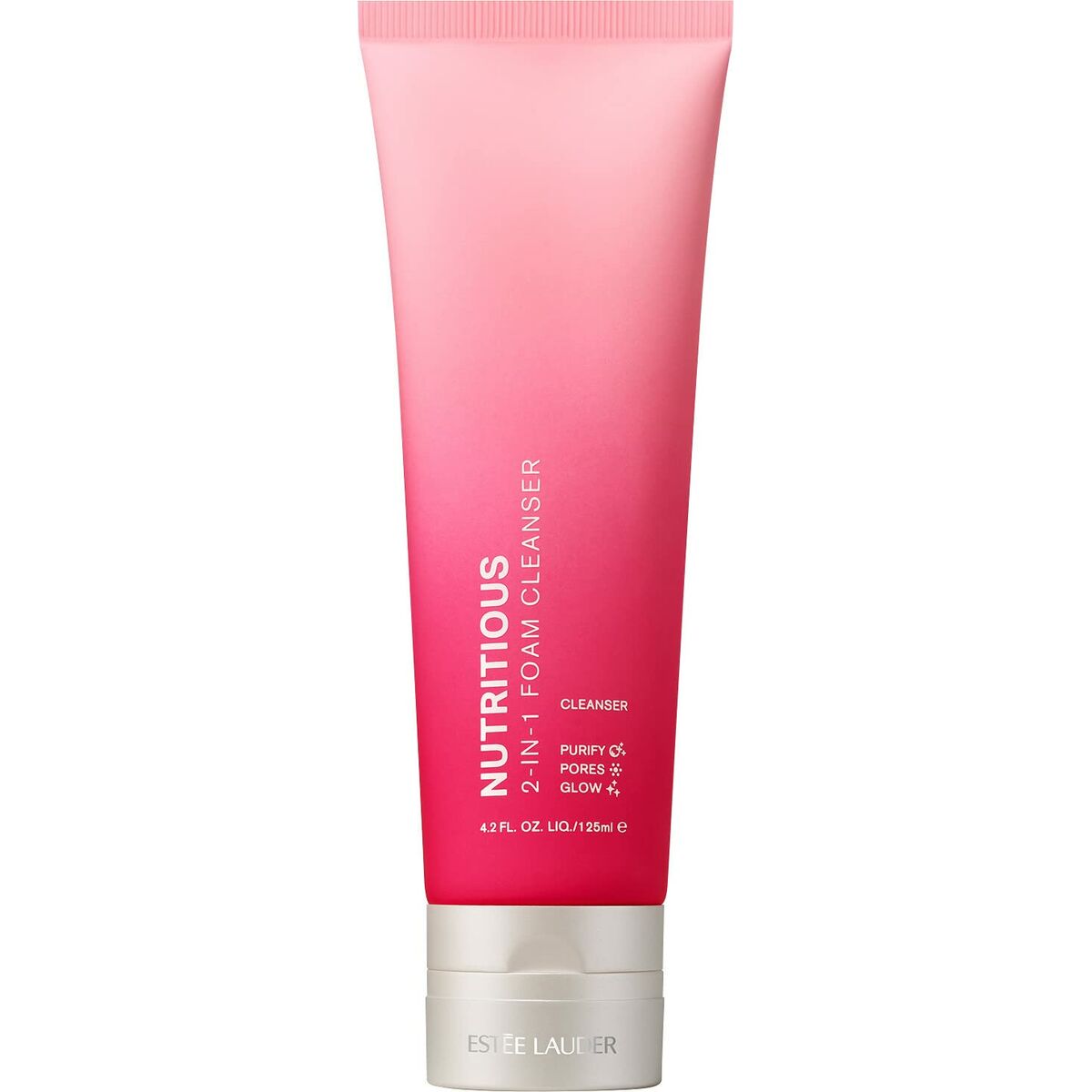 Cleansing Foam Estee Lauder Nutritious 125 ml 2-i-1 til kvinder produktemballage
