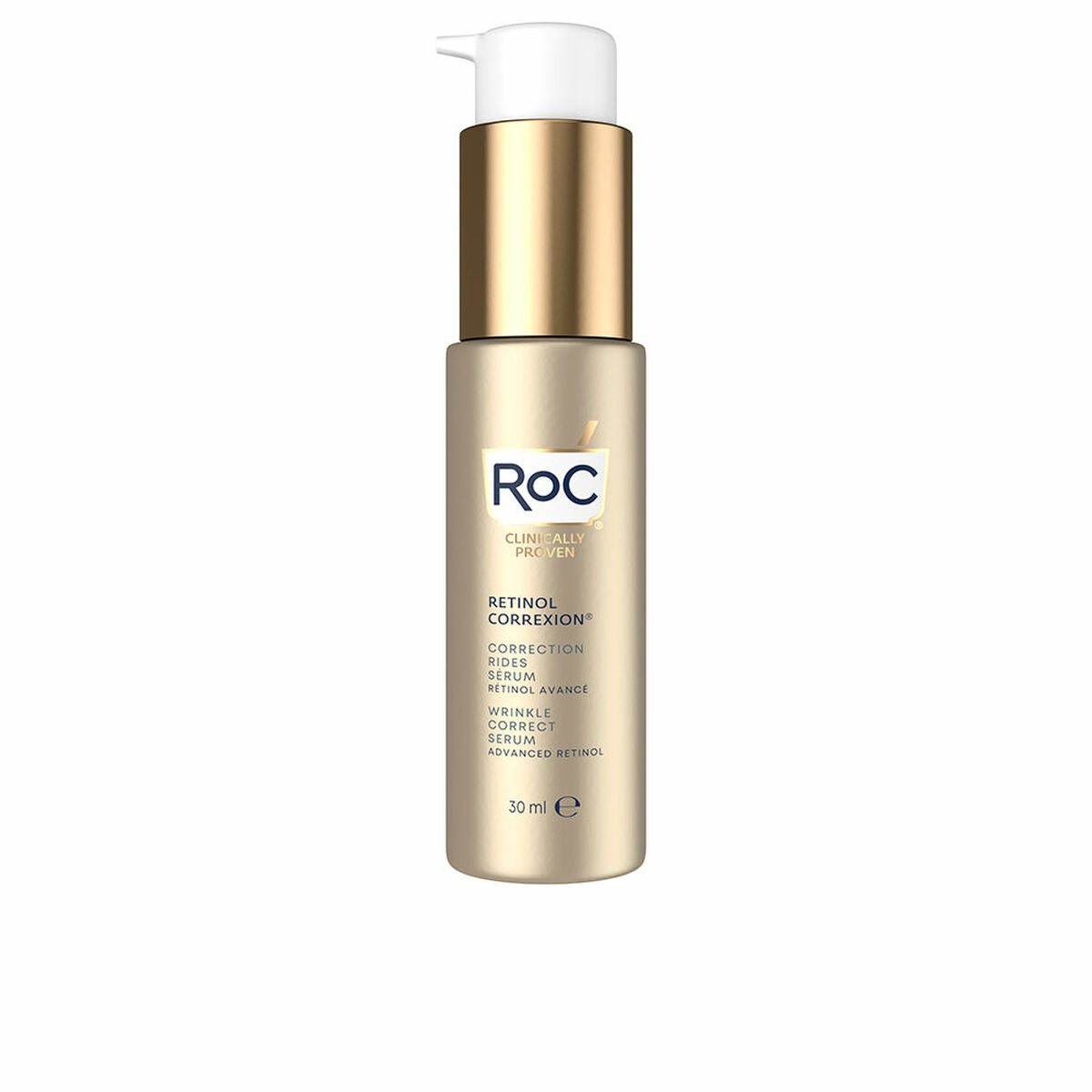 Ansigtsserum Roc Wrinkle Correct Advanced Retinol 30 ml Retinol til kvinder serumflaske