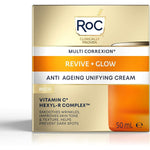 Anti-Ageing Cream Roc Revive Glow 50 ml til kvinder hudplejeemballage