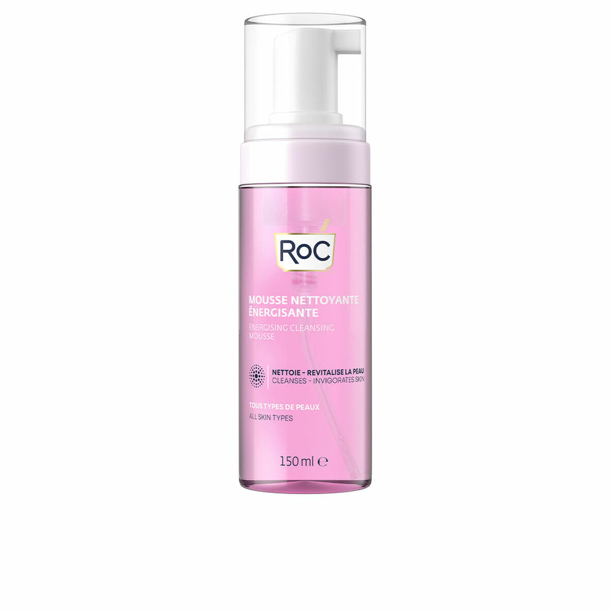 Cleansing Foam Roc Mousse Limpiador 150 ml Mousse for Women produktemballage