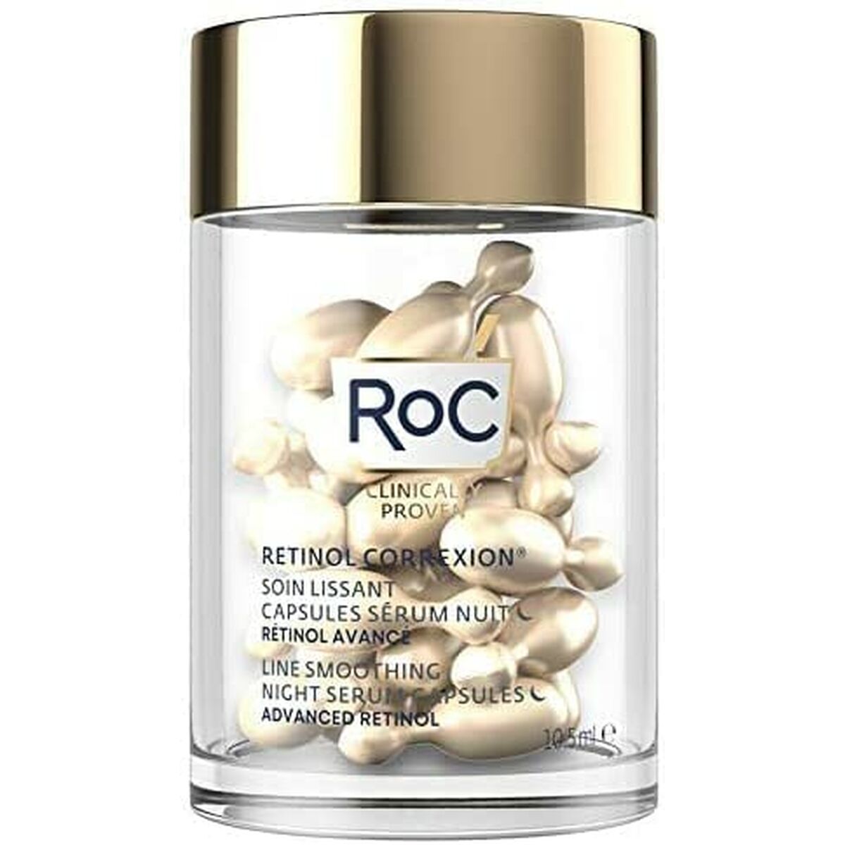 Ansigtsserum Roc Line Smoothing Advanced Retinol (30 enheder) til kvinders serumflaske