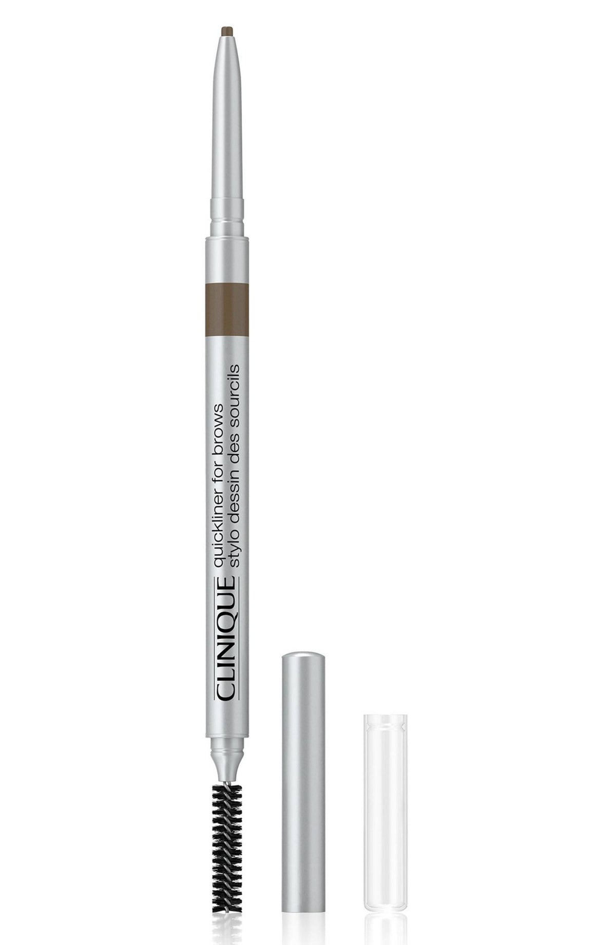 Clinique, Quickliner, Double-Ended, Eyebrow Cream Pencil, 03, Soft Brown, 6 g