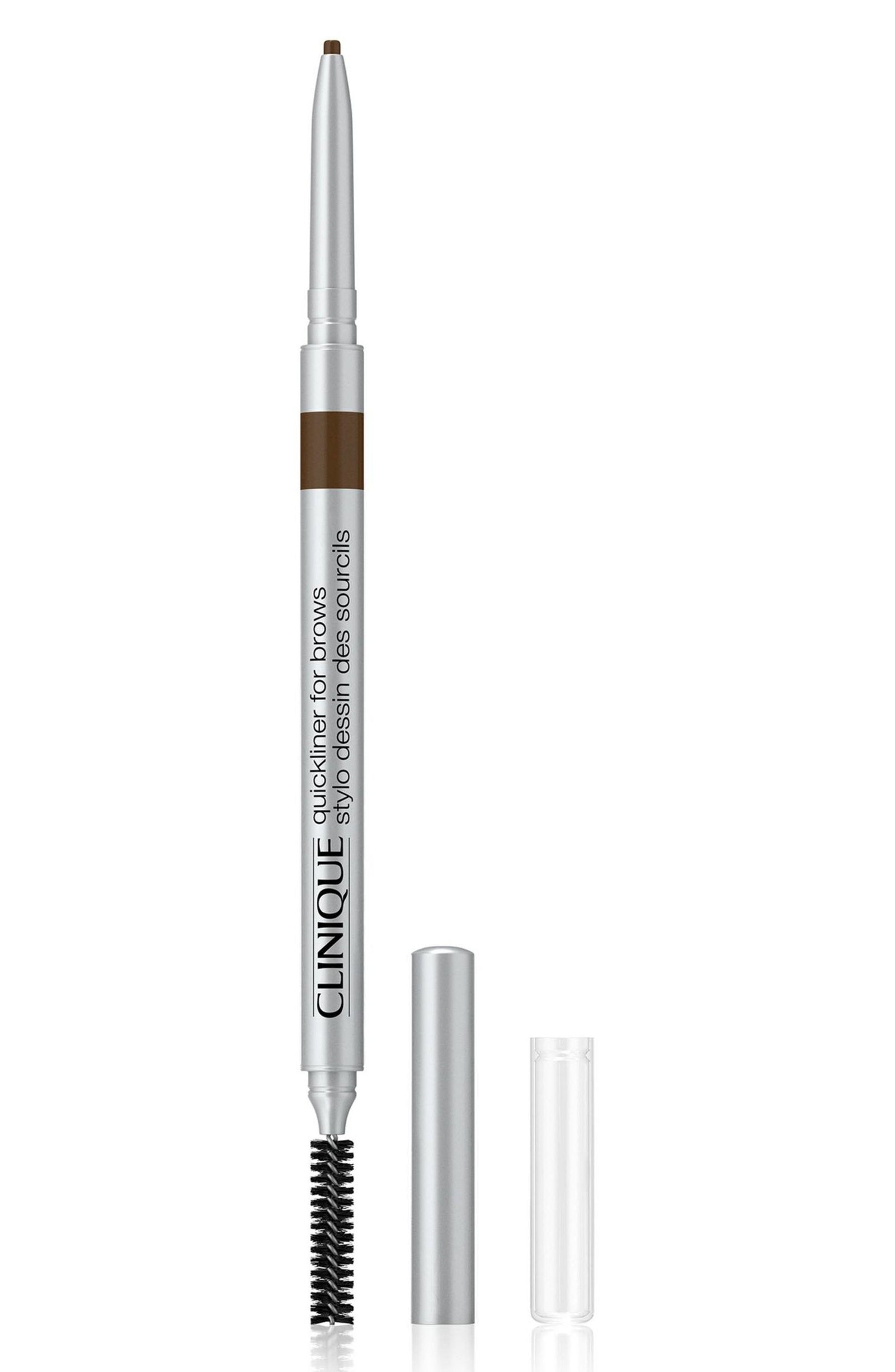 Clinique, Quickliner, Double-Ended, Eyebrow Cream Pencil, 05, Dark Espresso, 6 g