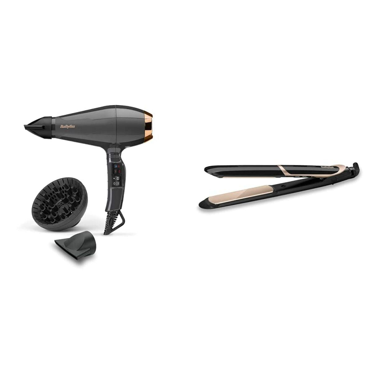 Hårtørrer Babyliss 6719DE Sort Grå 2200 W produktemballage