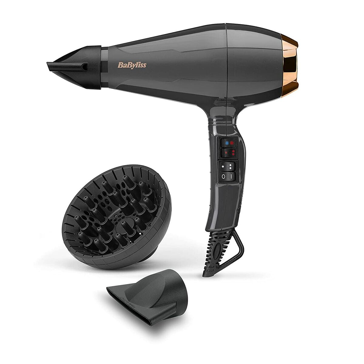 Hårtørrer Babyliss 6719DE Sort Grå 2200 W produktemballage