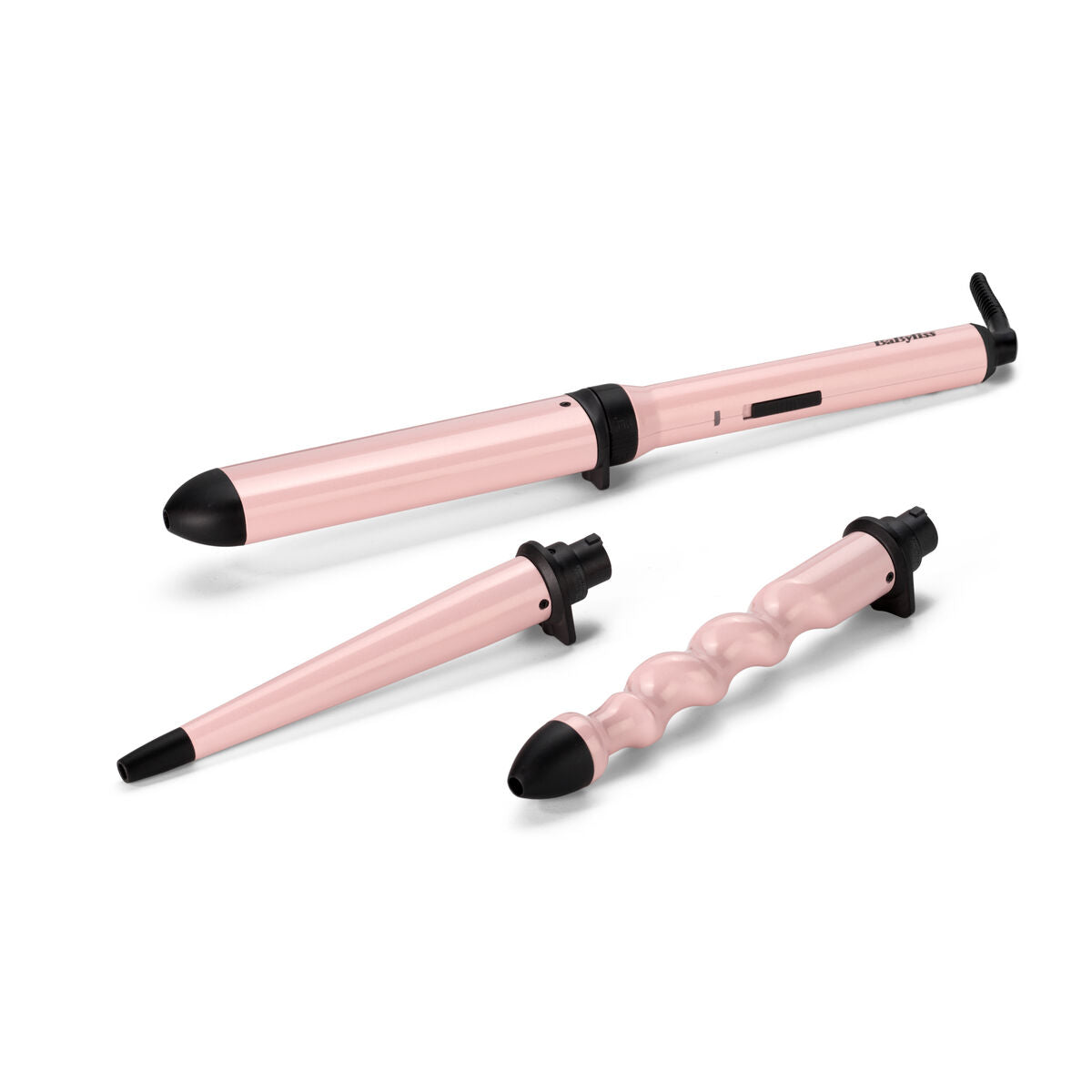 Curling Tongs Babyliss Curl and Wave Trio Ceramic Pink produktemballage