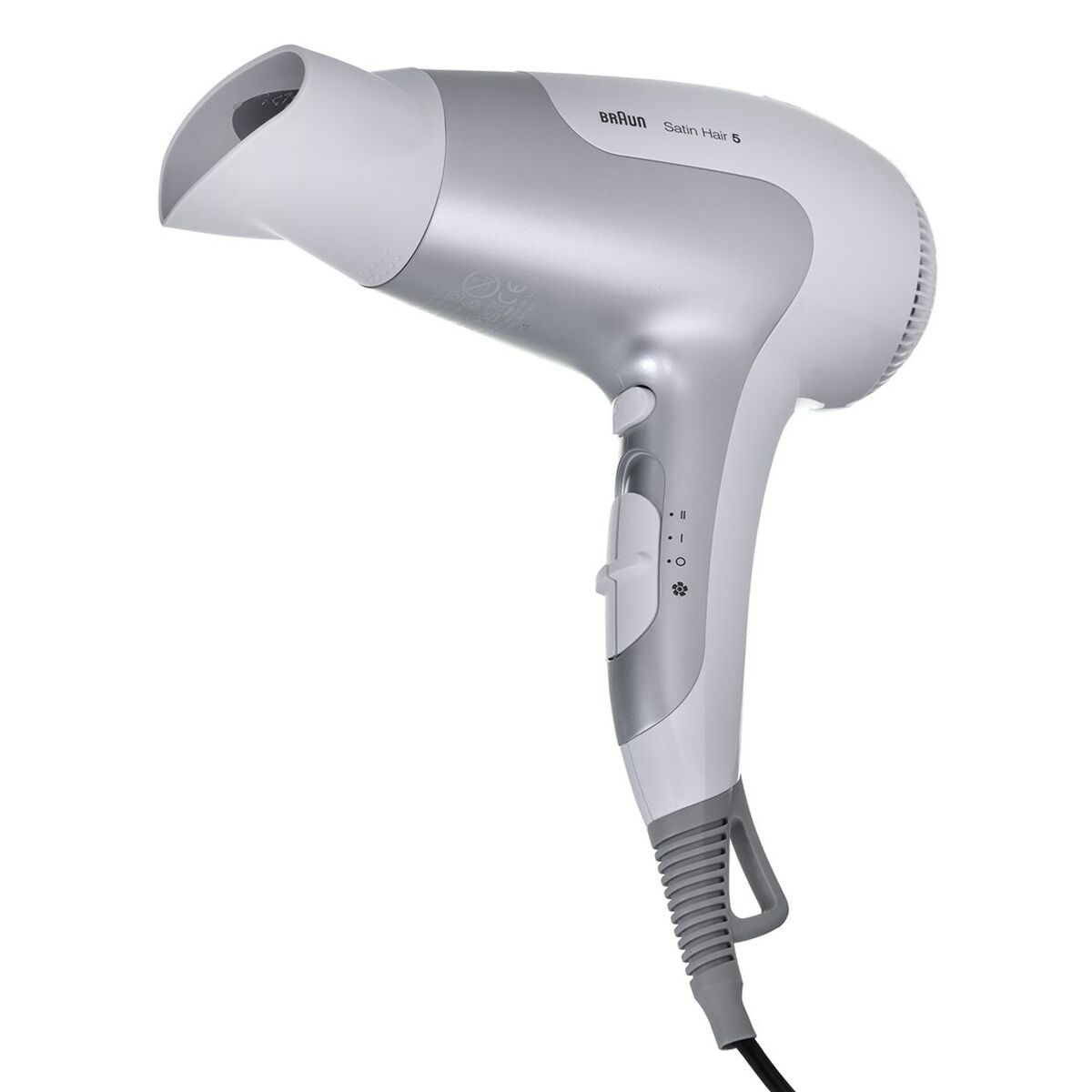 Hårtørrer Braun Satin Hair 5 Power Perfection HD580 Hvid 2500 W produktemballage