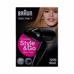 Hårtørrer Braun HD130 Sort 1200 W produktemballage
