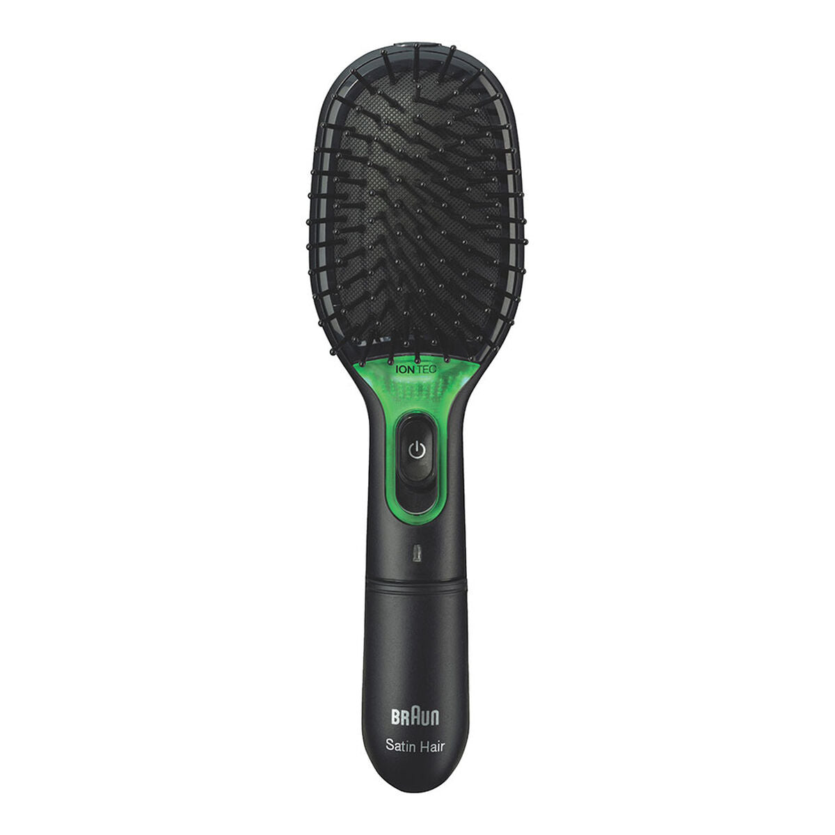 Smoothing Brush Braun Satin Hair 7 br710e Black Ionic produktemballage