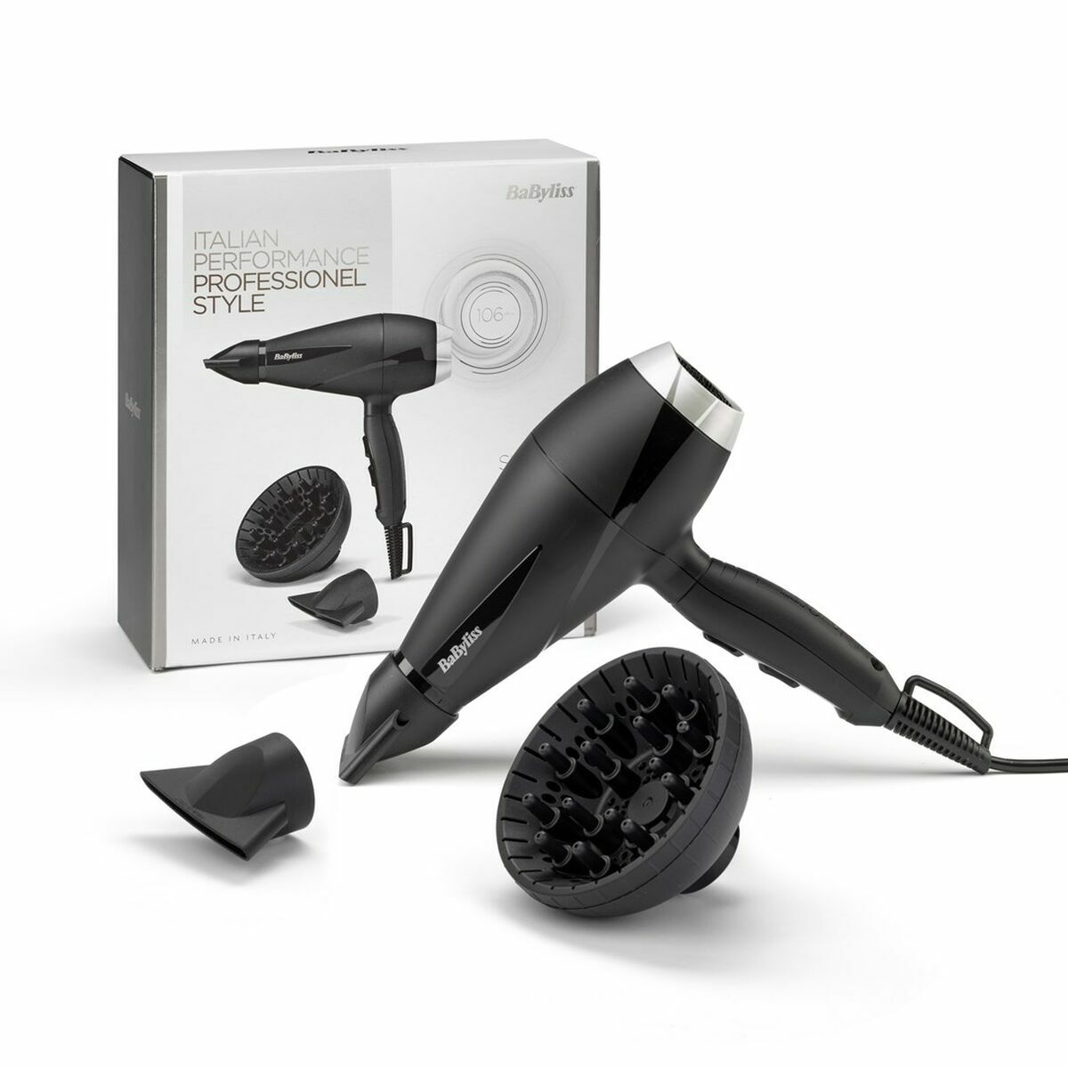 Hårtørrer Babyliss 6710DE produktemballage