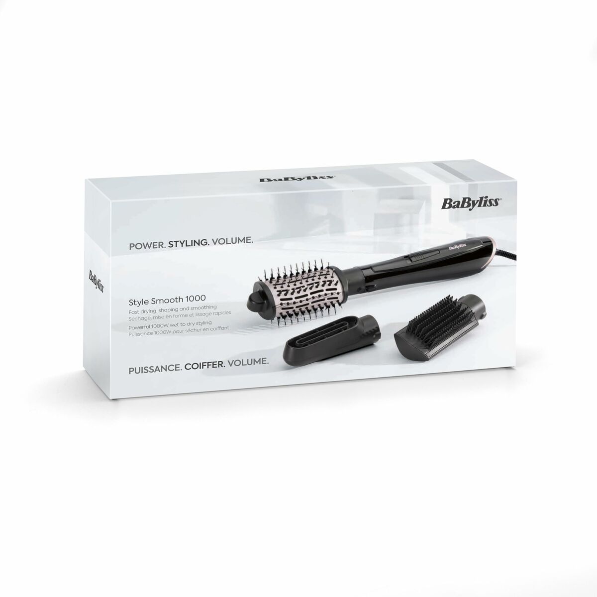 Varmebørste Babyliss AS128E produktemballage