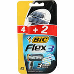 Manuel barbermaskine Bic Black (4 enheder) (6 uds) produktemballage