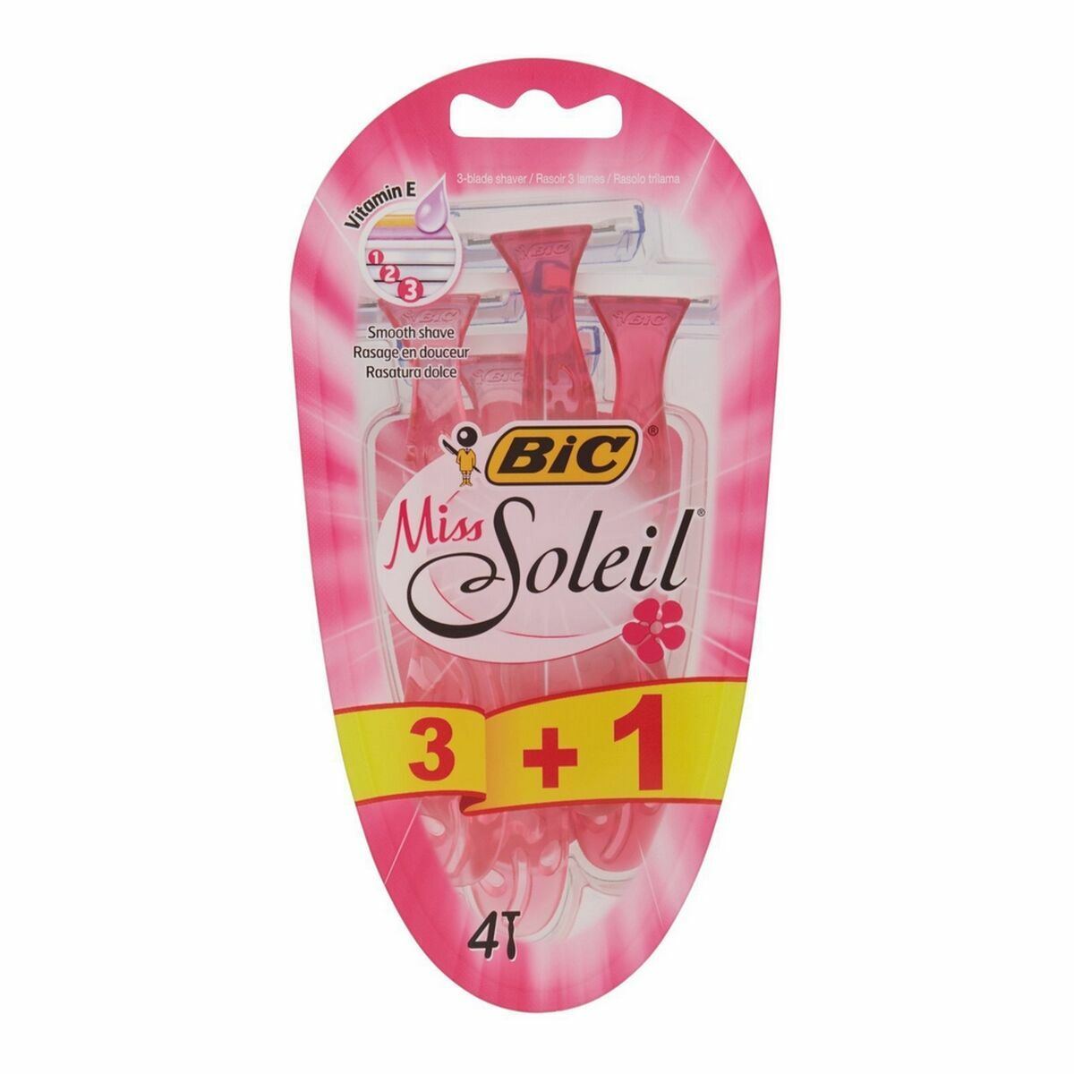 Manuel barbermaskine Bic Lady produktemballage