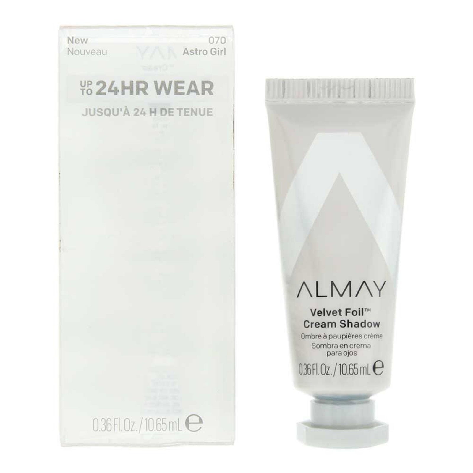 Almay, Velvet Foil, Metallic, Cream Eyeshadow, 070, Astro Girl, 10.65 ml