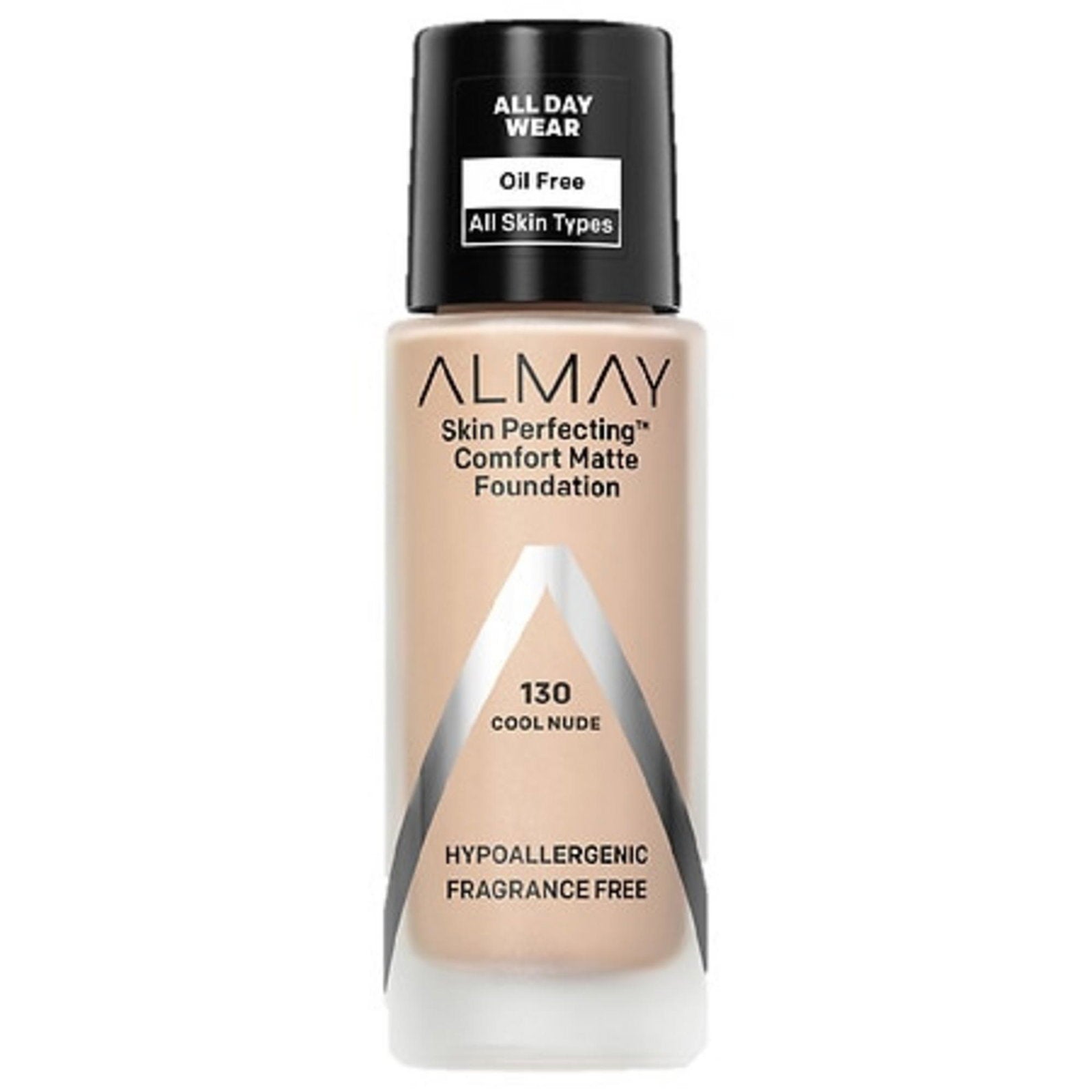 Almay, Skin Perfecting Comfort, Liquid Foundation, 130, Cool Nude, 30 ml