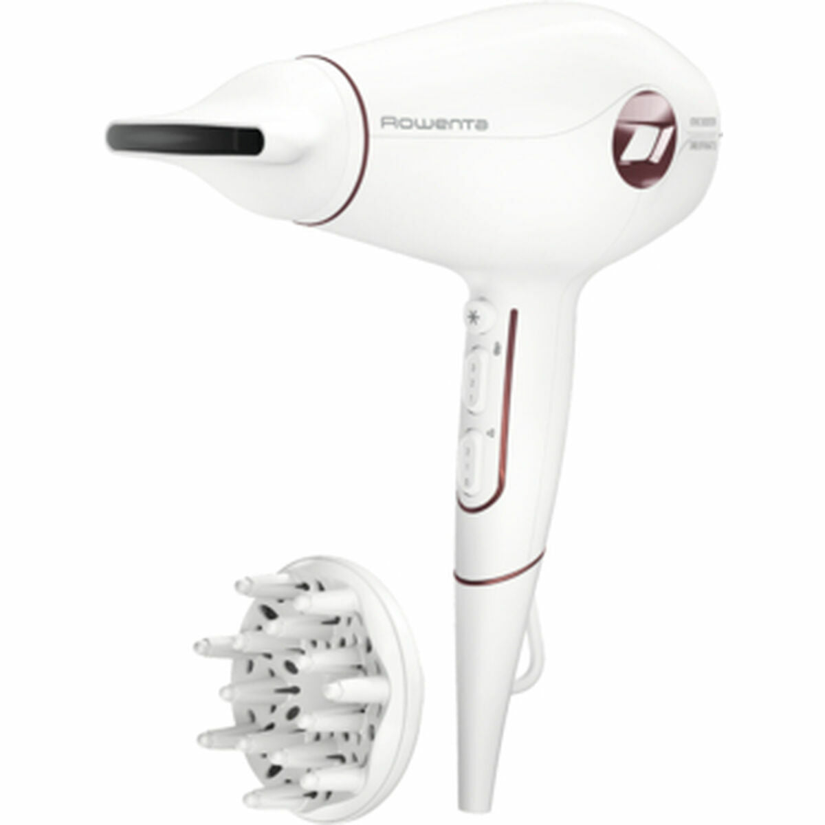 Hårtørrer Rowenta CV6135 HIBIDRO VOLUMIZER Hvid 1800W produktemballage