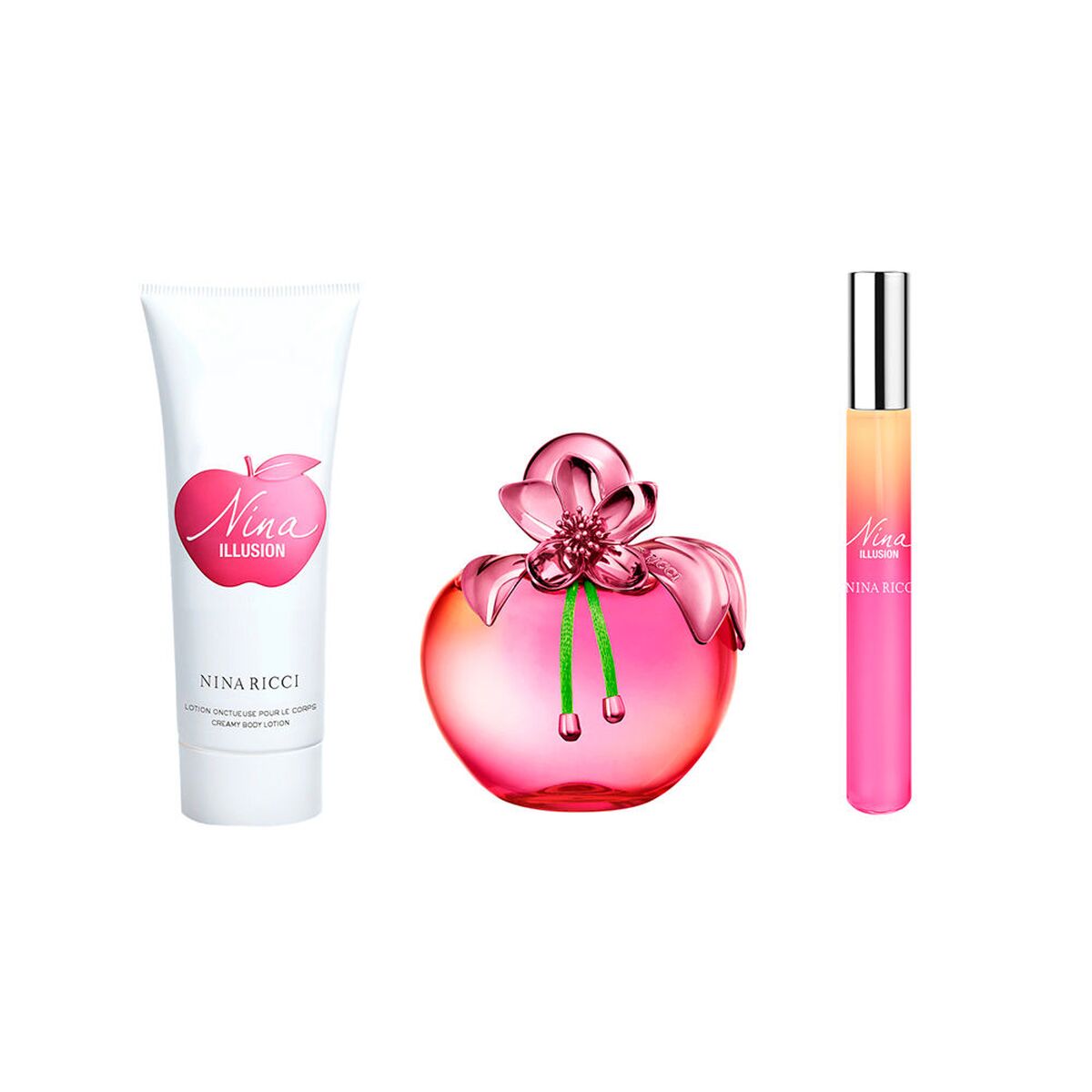 Nina Ricci Illusion 3 Pieces Eau de Parfum til kvinder flaske