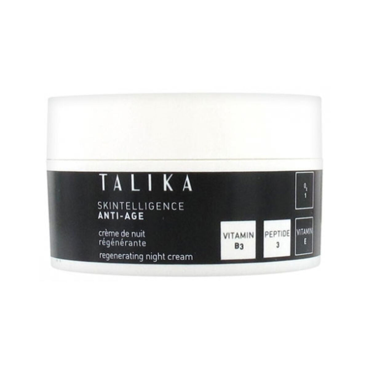 Night Cream Talika Skintelligence Age 50 ml til kvinders hudplejeemballage