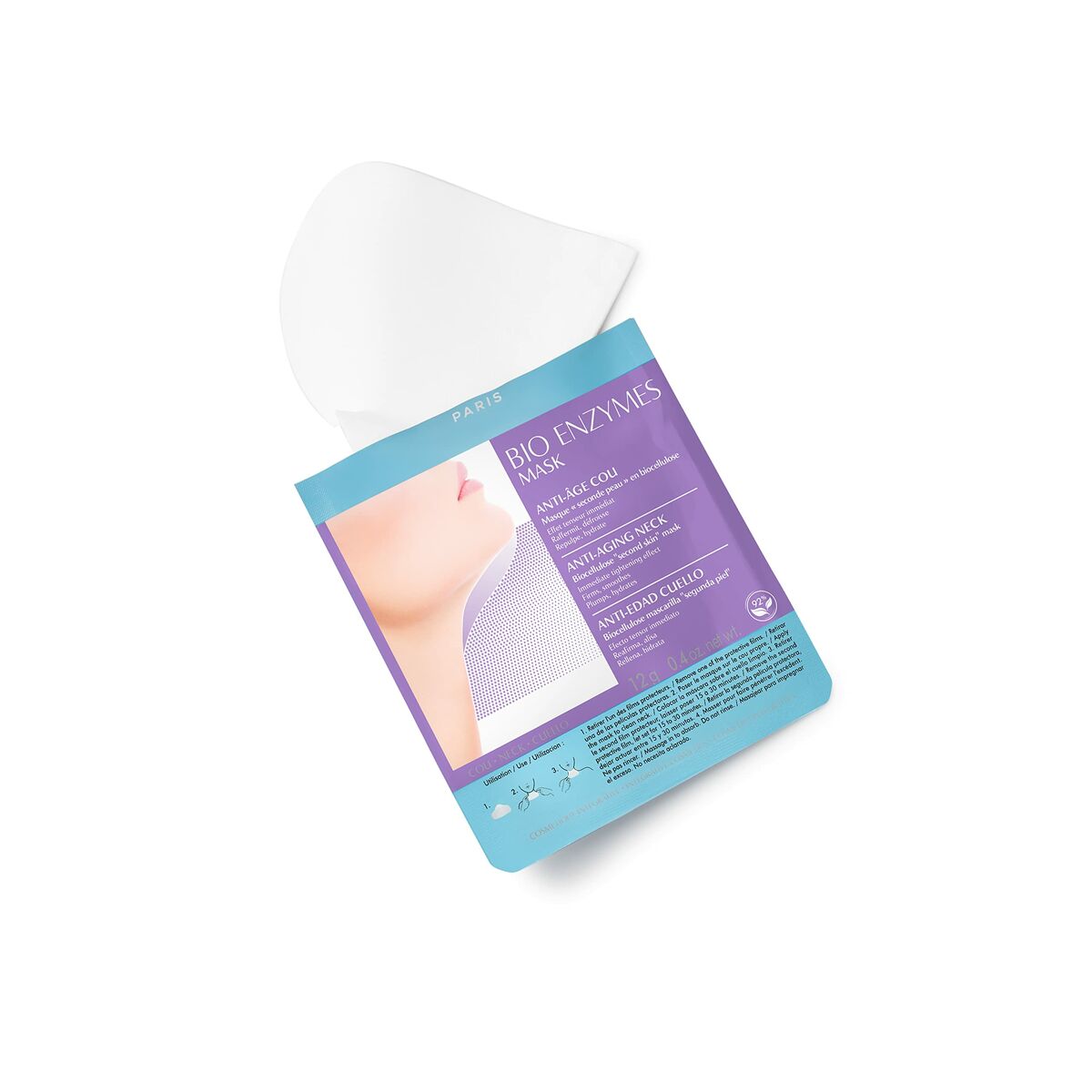 Mask Talika BIO ENZYMES 12 g Anti-ageing Neck for Women maske emballage