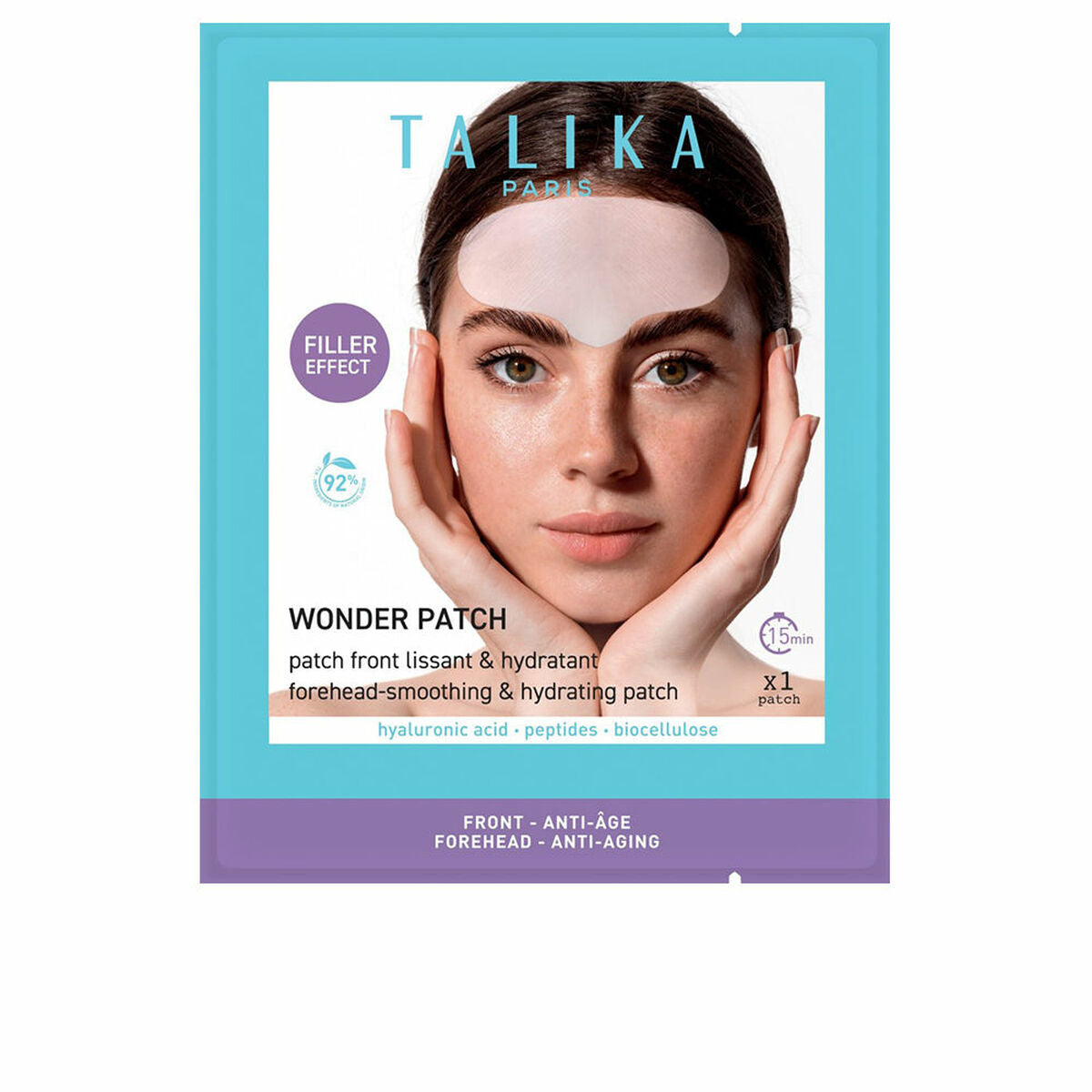 Ansigtsplastre Talika WONDER PATCH (1 enhed) til Dame-produktemballage