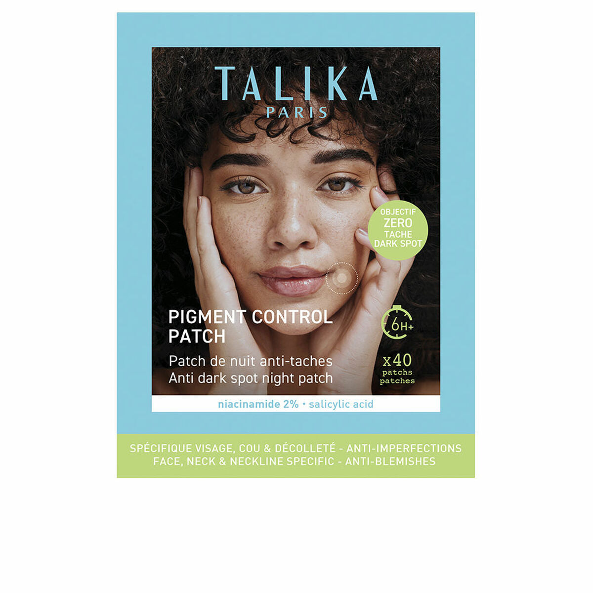 Ansigtsplastre Talika PIGMENT CONTROL produktemballage