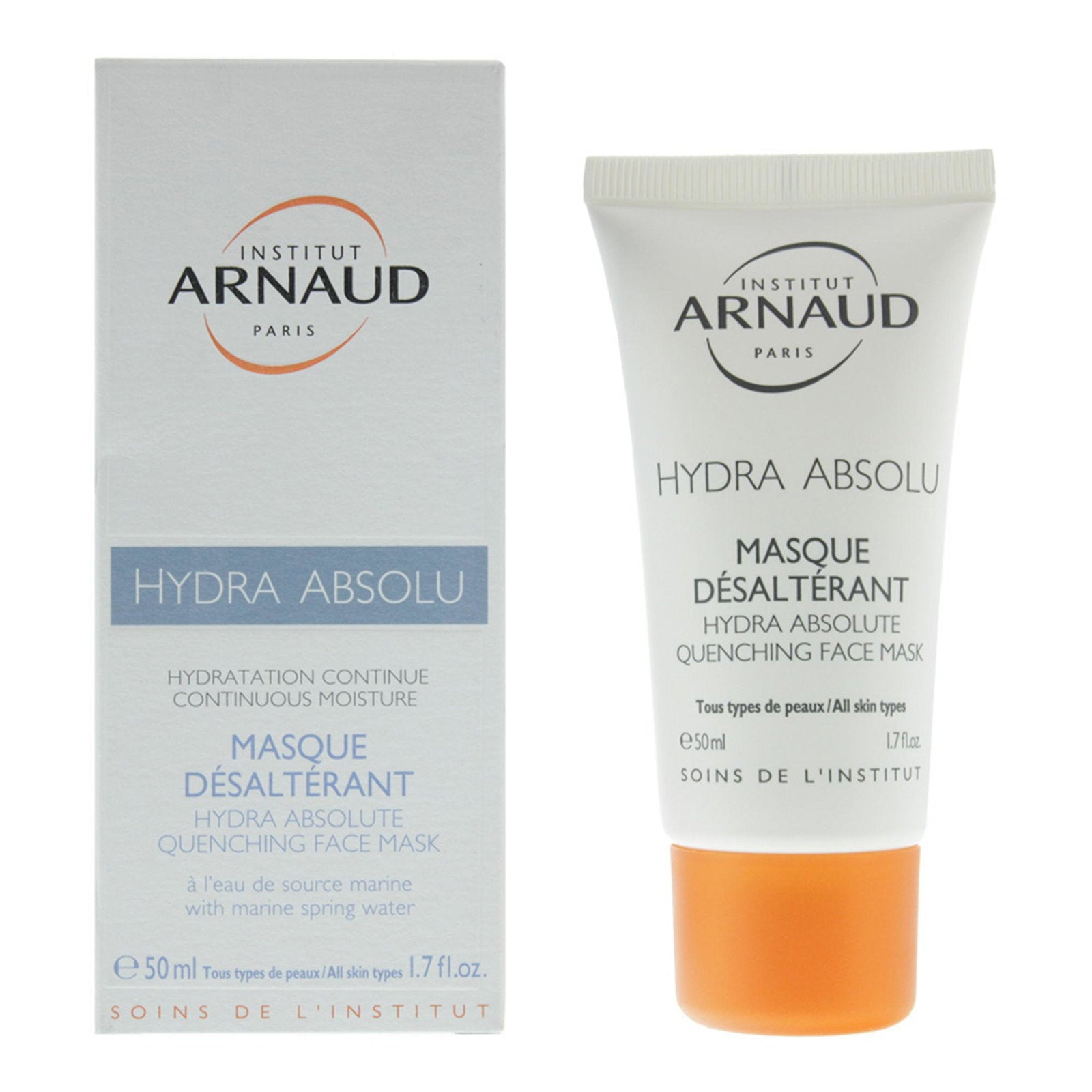 Institut Arnaud, Hydra Absolute, Moisturising, Cream Mask, For Face, 50 ml