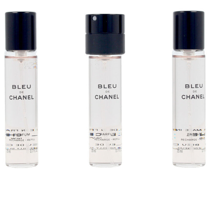Dameparfume Bleu Chanel EDP (3 x 20 ml) 20 ml Bleu til mænd flaske