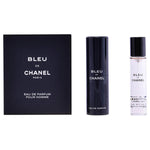 Herreparfumesæt Chanel BLEU til mænd produktemballage